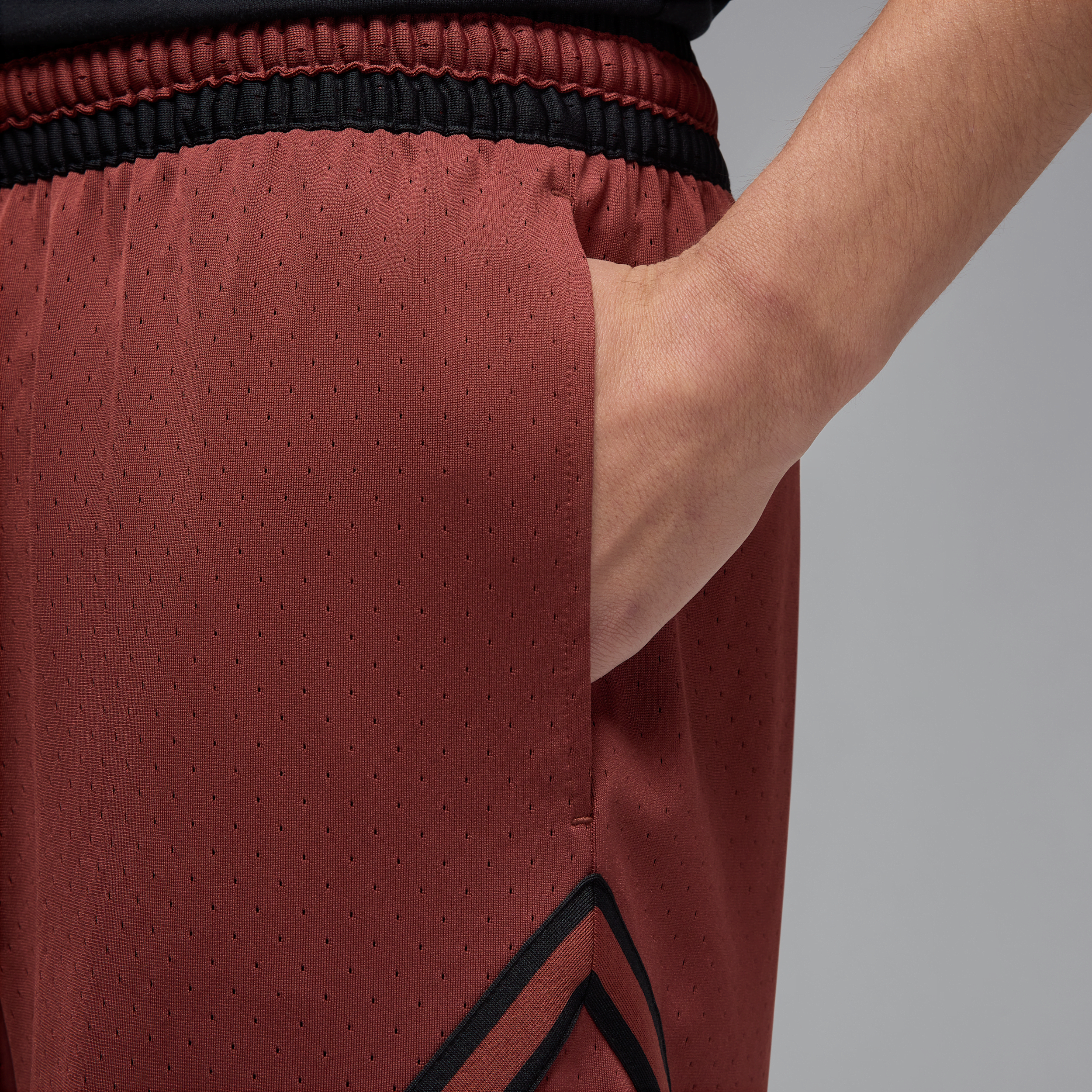 Short en mesh Diamond Dri-FIT Jordan Sport pour homme - Marron