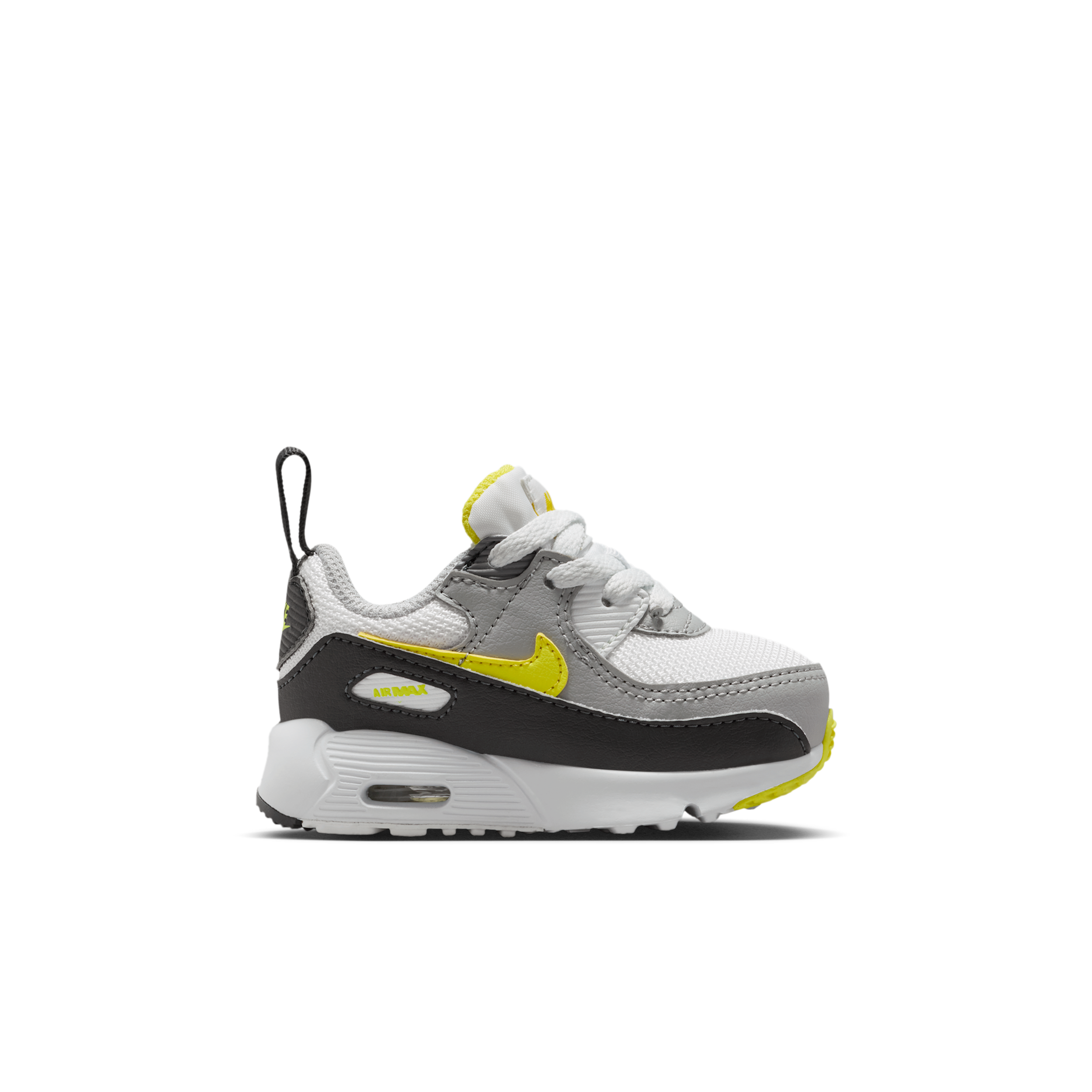 Thumbnail - Nike Air Max 90 EasyOn Schuh für Babys und Kleinkinder - Weiß