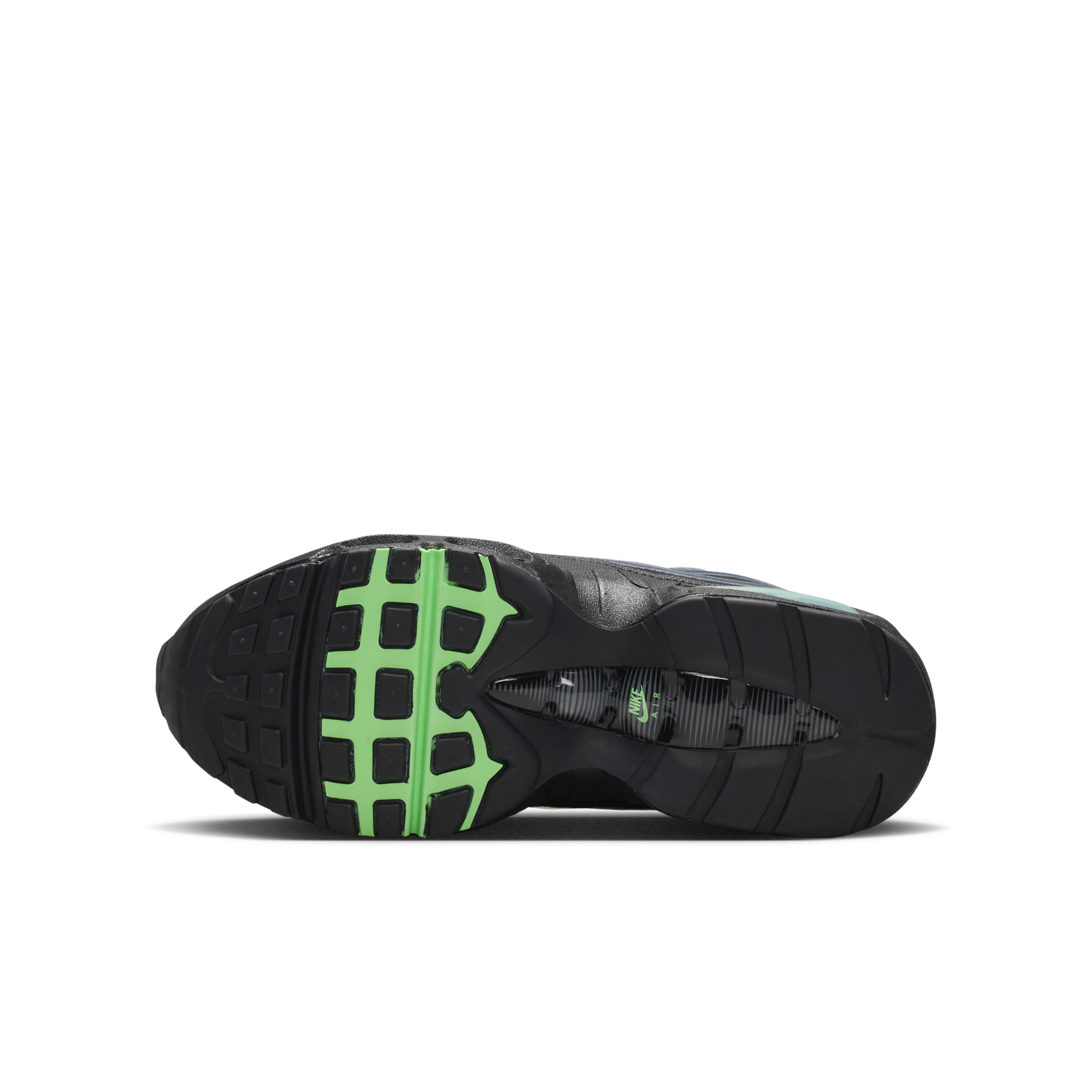 Nike Air Max 95 "Big Bubble" Tech-sko til større børn - grå - IR4602-004