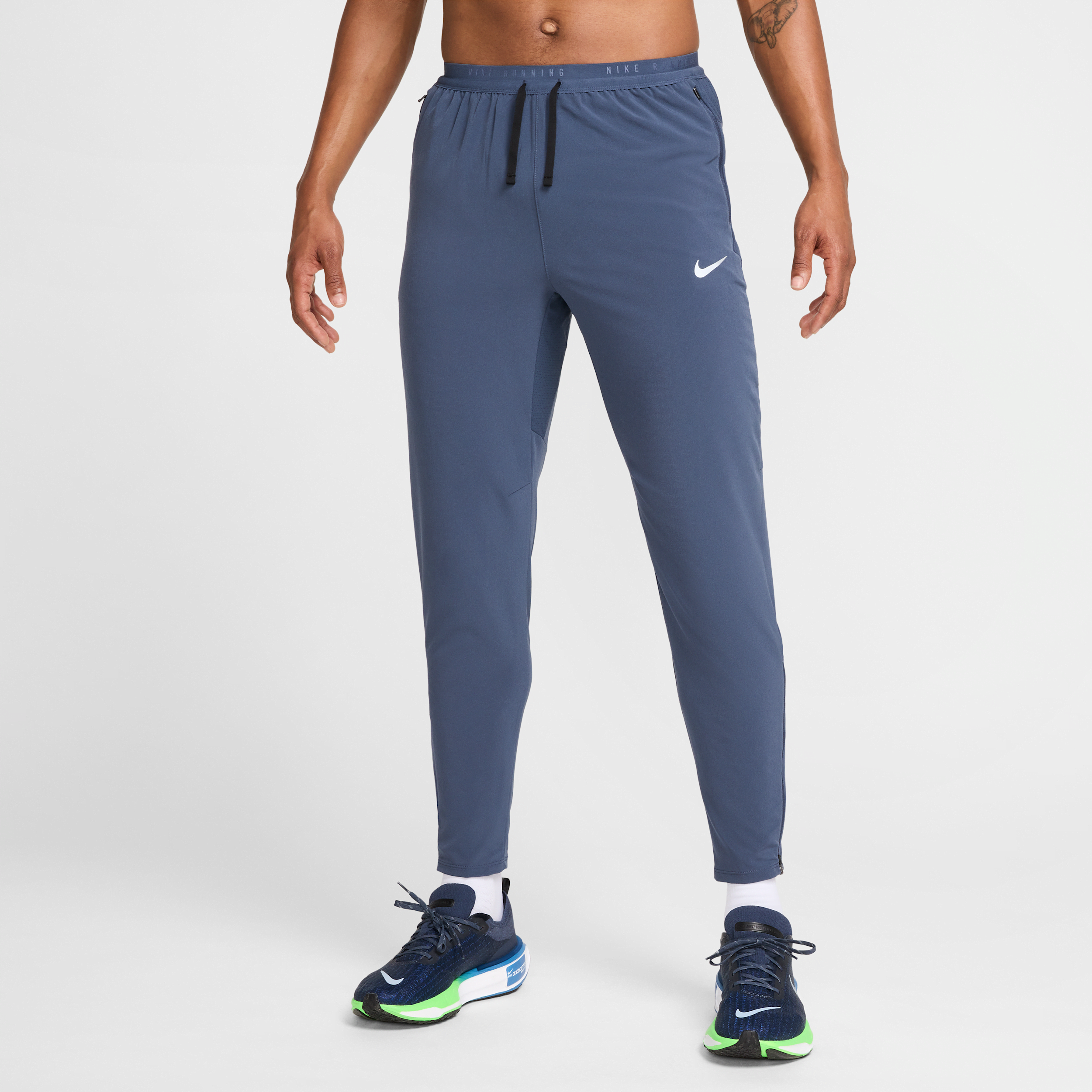 Nike Stride Dri-FIT geweven hardloopbroek voor heren - Blauw