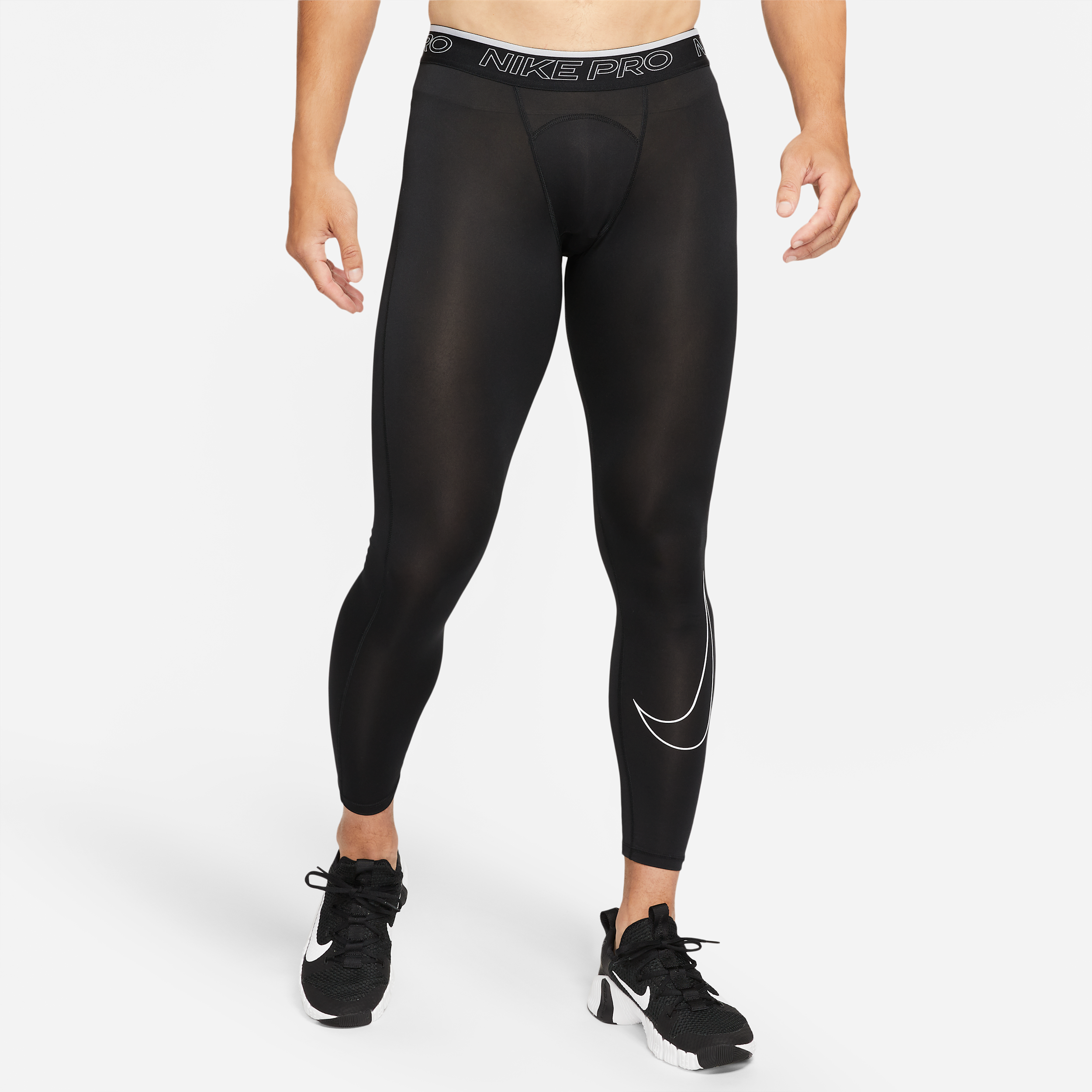 Thumbnail - Nike Pro Dri-FIT Herren-Tights - Schwarz