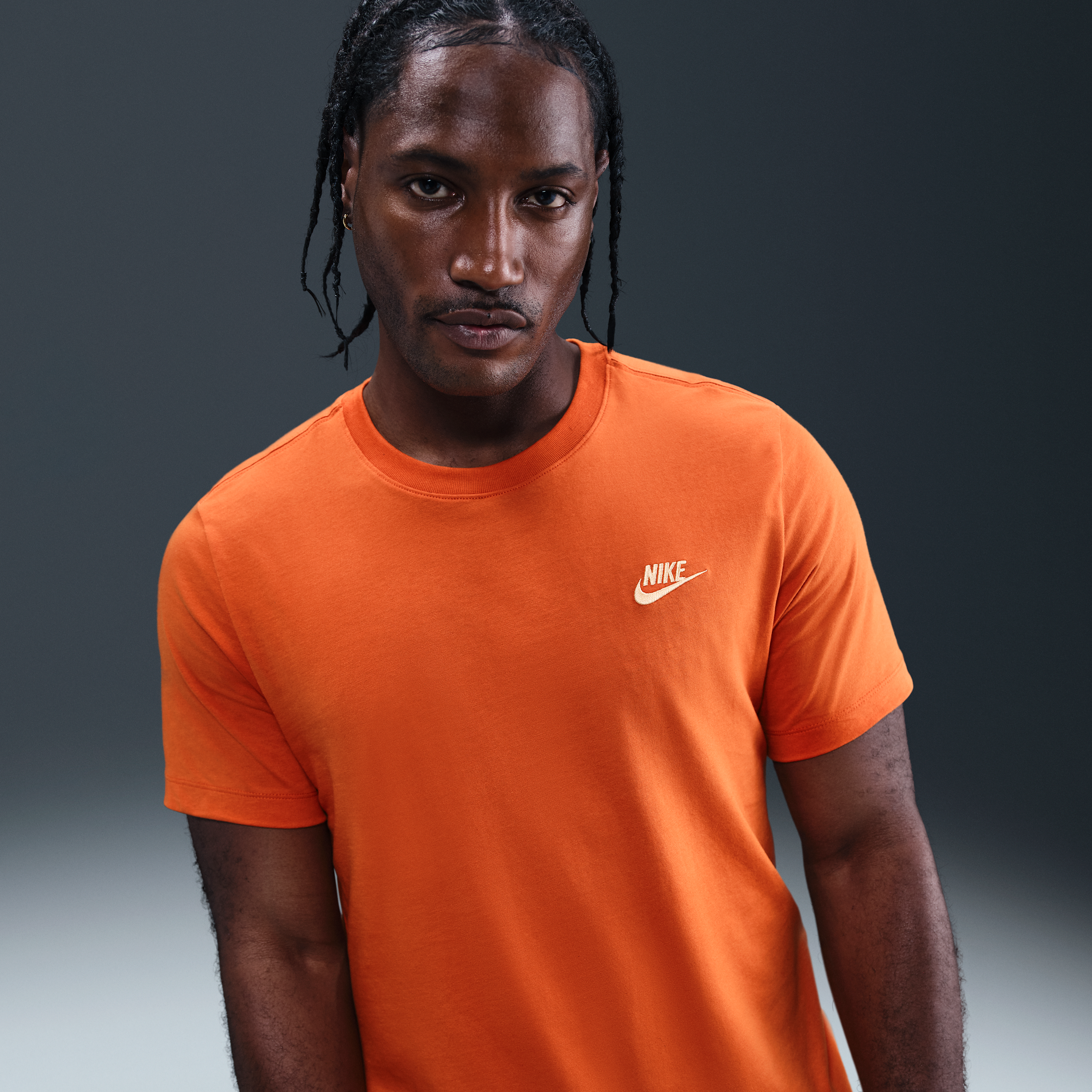 Nike Club Men's T-Shirt - Orange