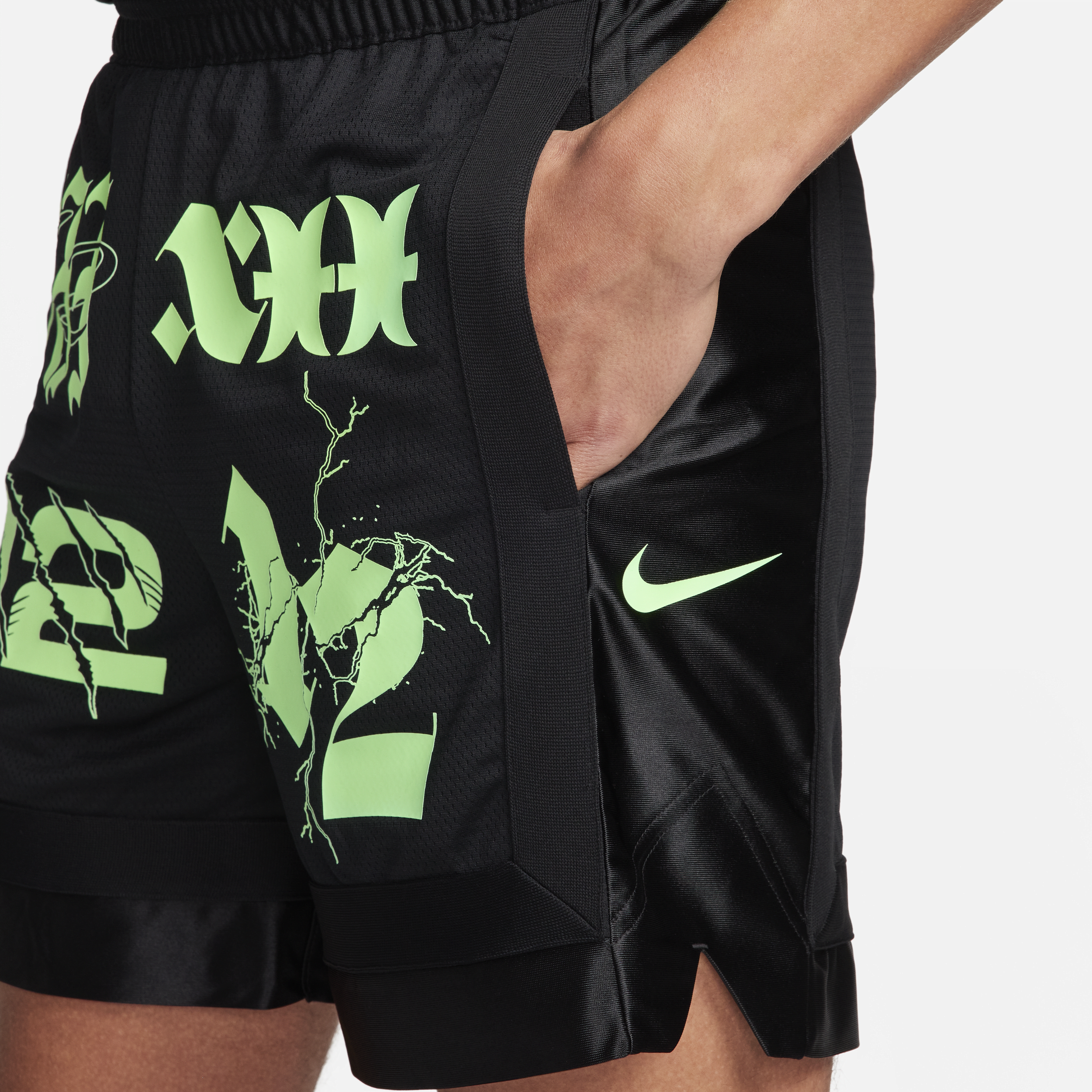 Nike Ja Dri-FIT DNA basketbalshorts voor heren (15 cm) Zwart