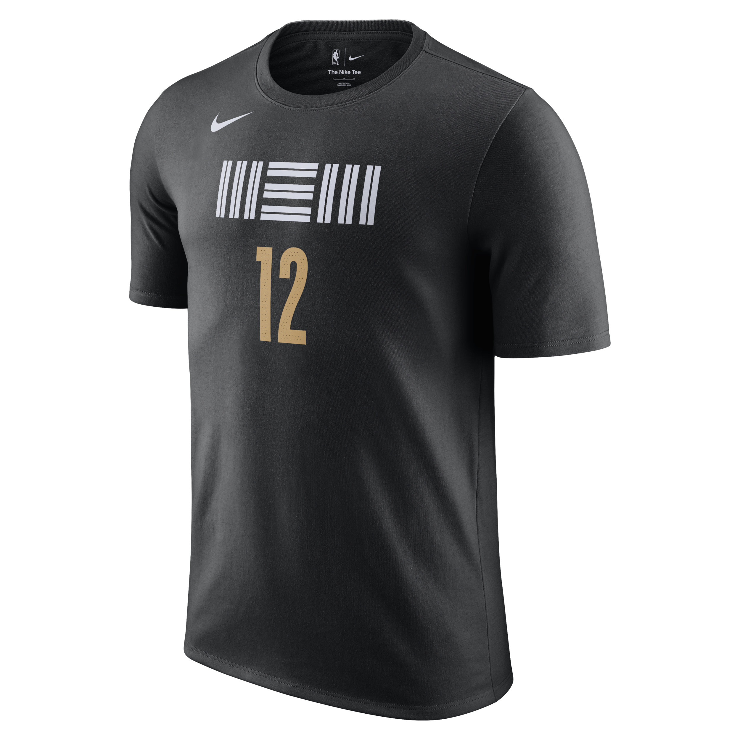 Nike Ja Morant Memphis Grizzlies City Edition NBA-herenshirt Zwart