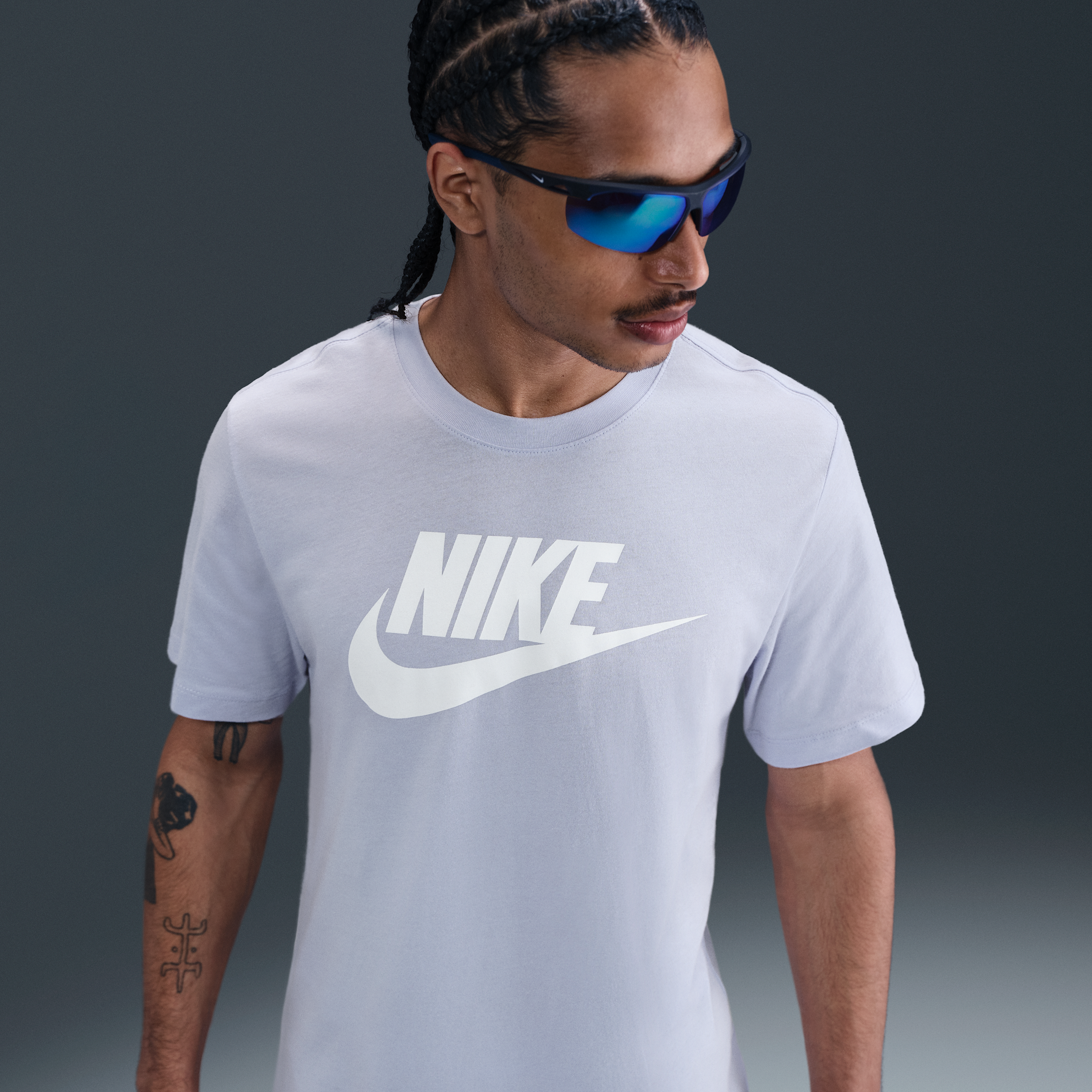 Thumbnail - Nike Herren-T-Shirt - Grau