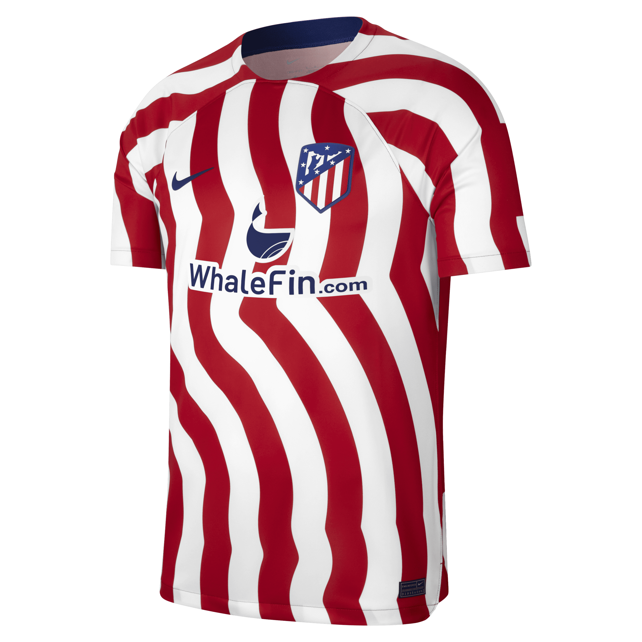 Image of Atlético Madrid 2022/23 Stadium Thuis Nike voetbalshirt met Dri-FIT voor heren - Wit