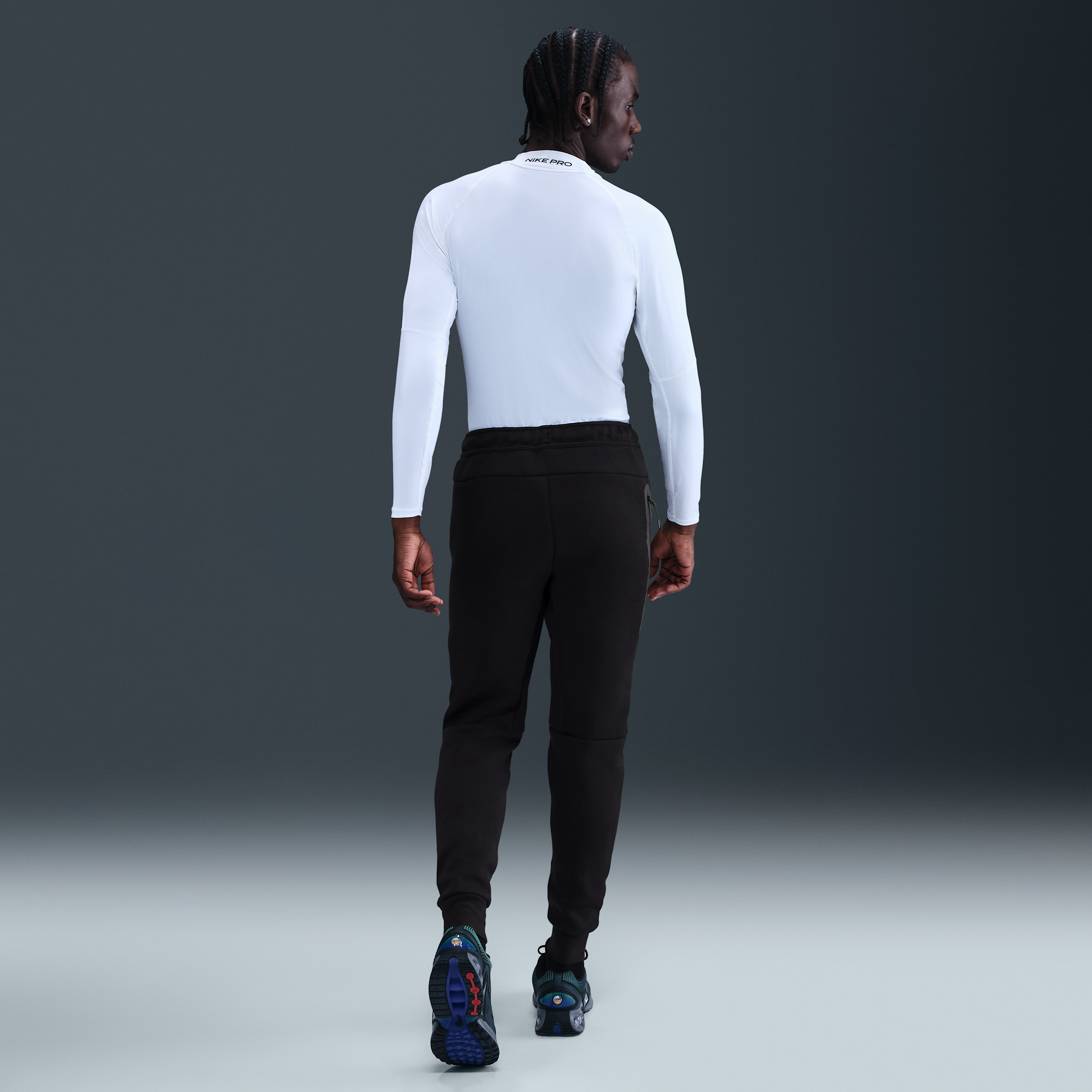 Pantalon de jogging en tissu Fleece Nike Tech pour homme - Noir