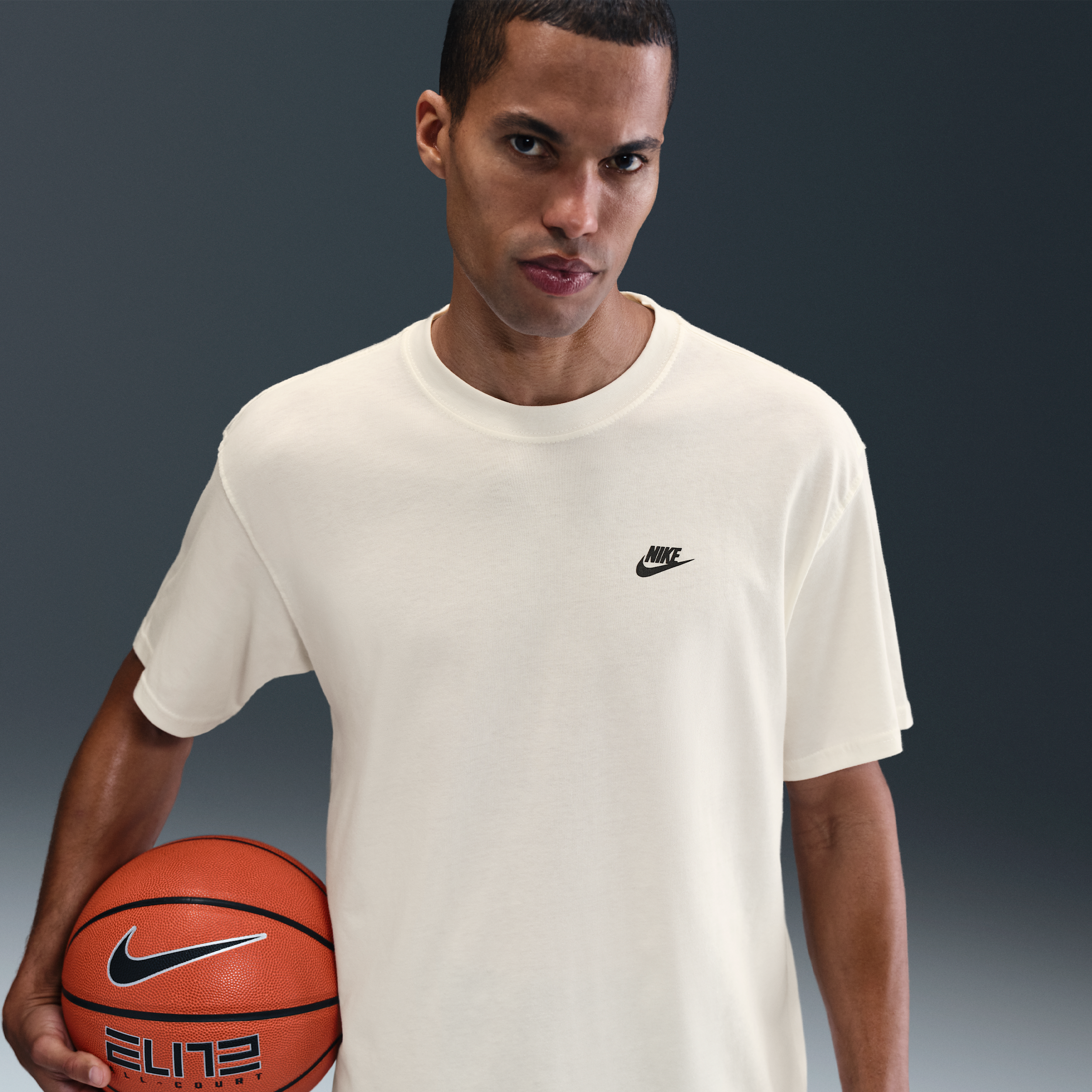 Thumbnail - Nike Max90 Basketball-T-Shirt (Herren) - Weiß