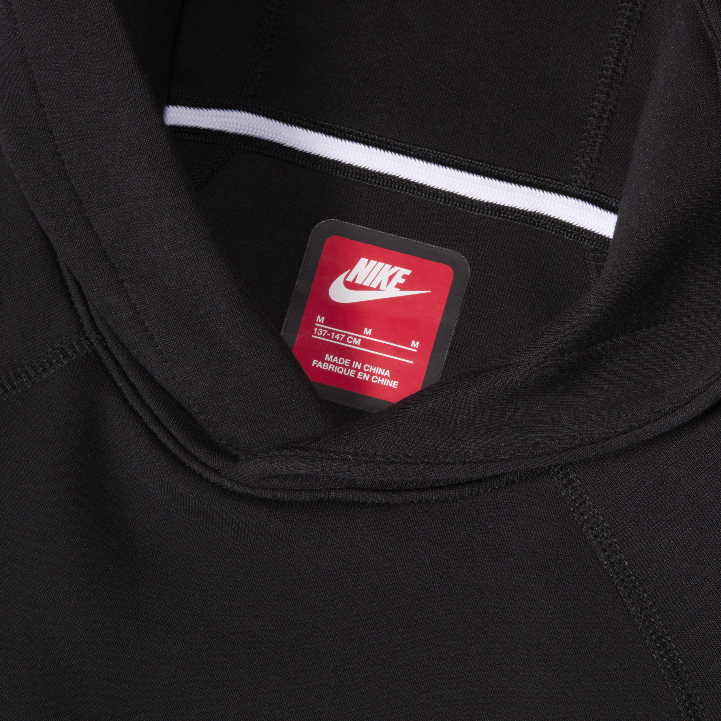 Nike Sportswear Tech Fleece hoodie voor jongens Zwart