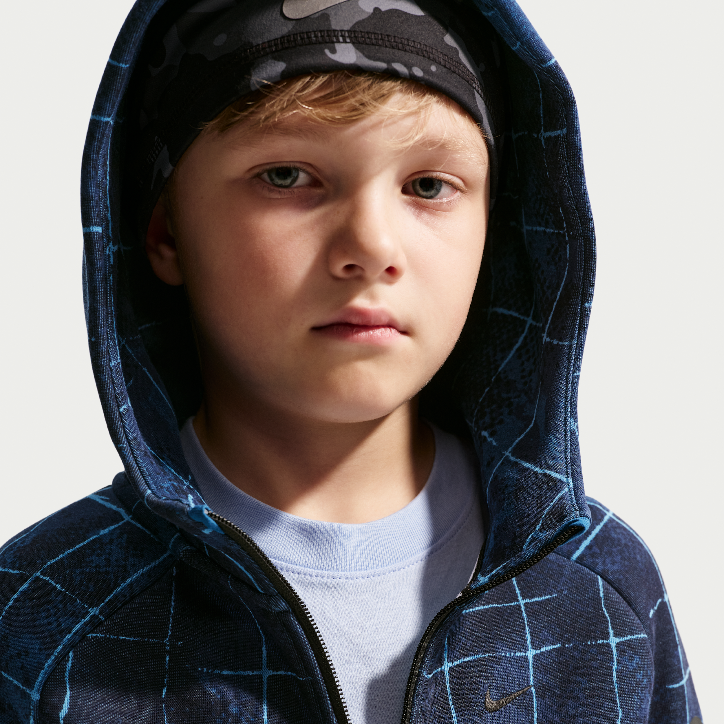 Thumbnail - Nike Tech Fleece Kapuzenjacke für ältere Kinder (Jungen) - Blau