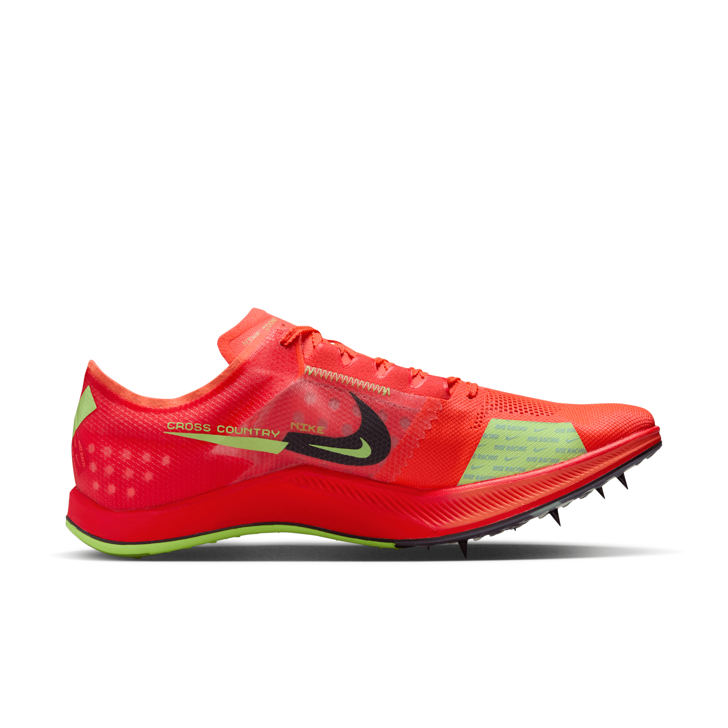Nike ZoomX Dragonfly XC Hyper Orange Bright Crimson Mint Foam Lime Blast - DX7992-800