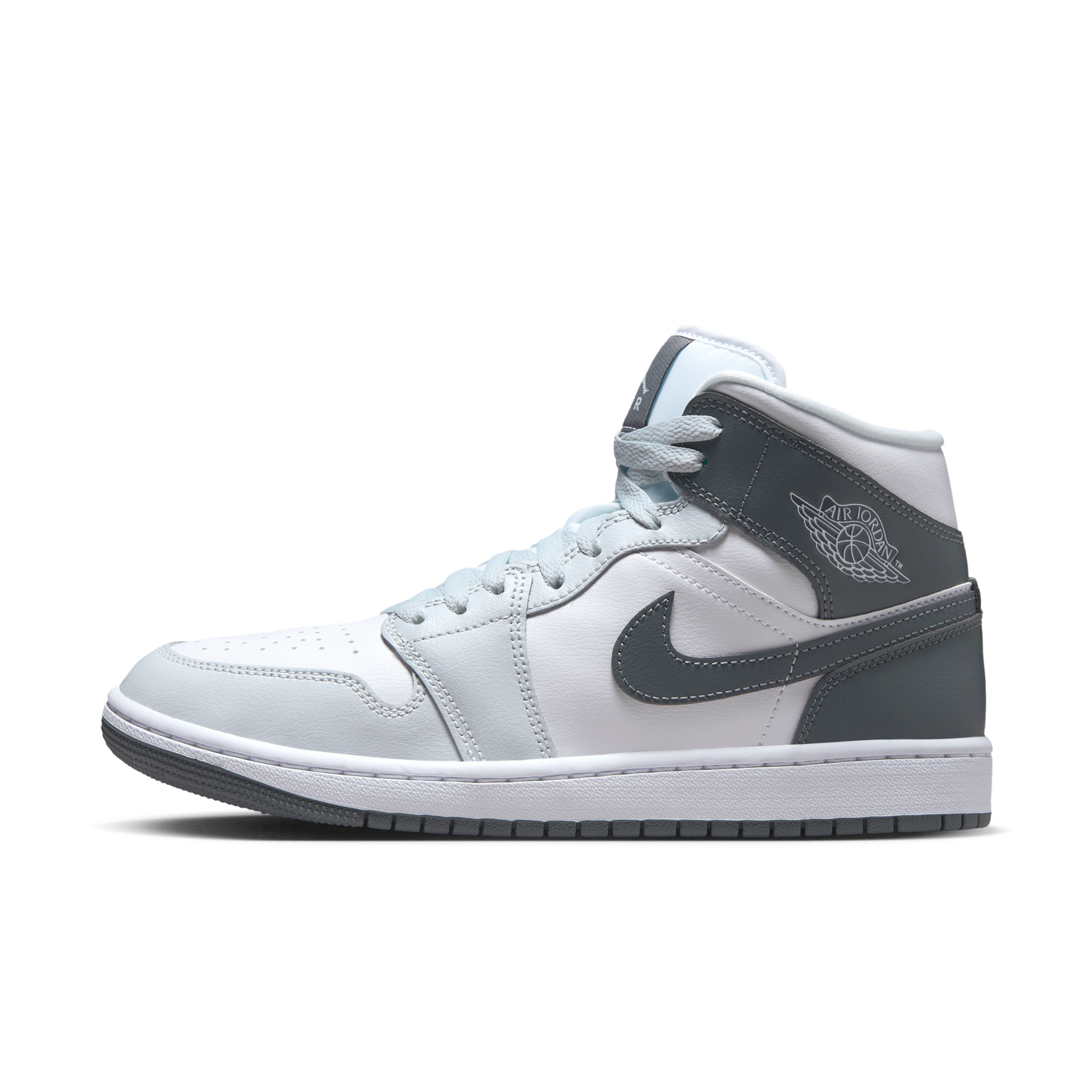 Thumbnail - Air Jordan 1 Mid Schuh (Damen) - Weiß