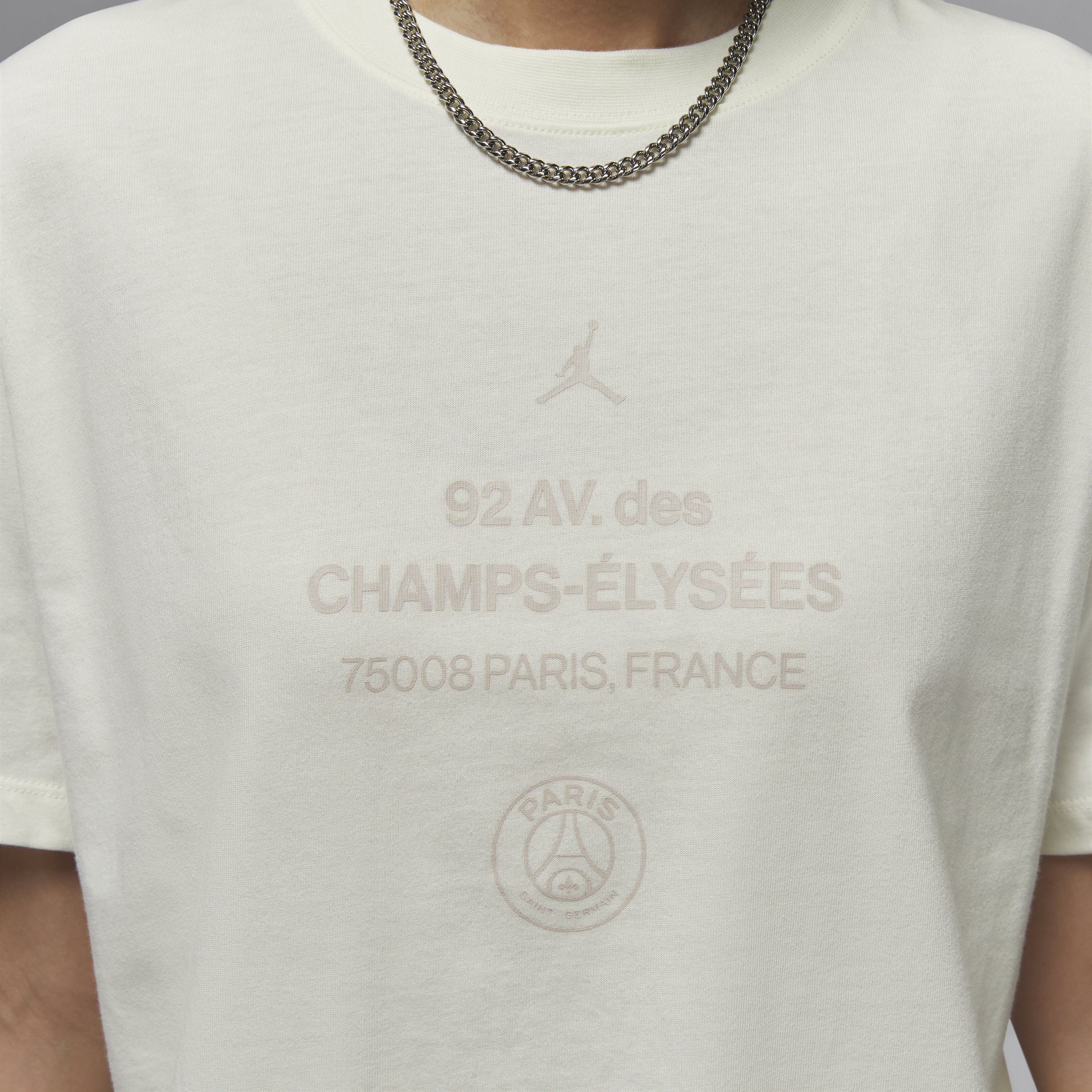 T-shirt Paris Saint-Germain pour Femme - Blanc