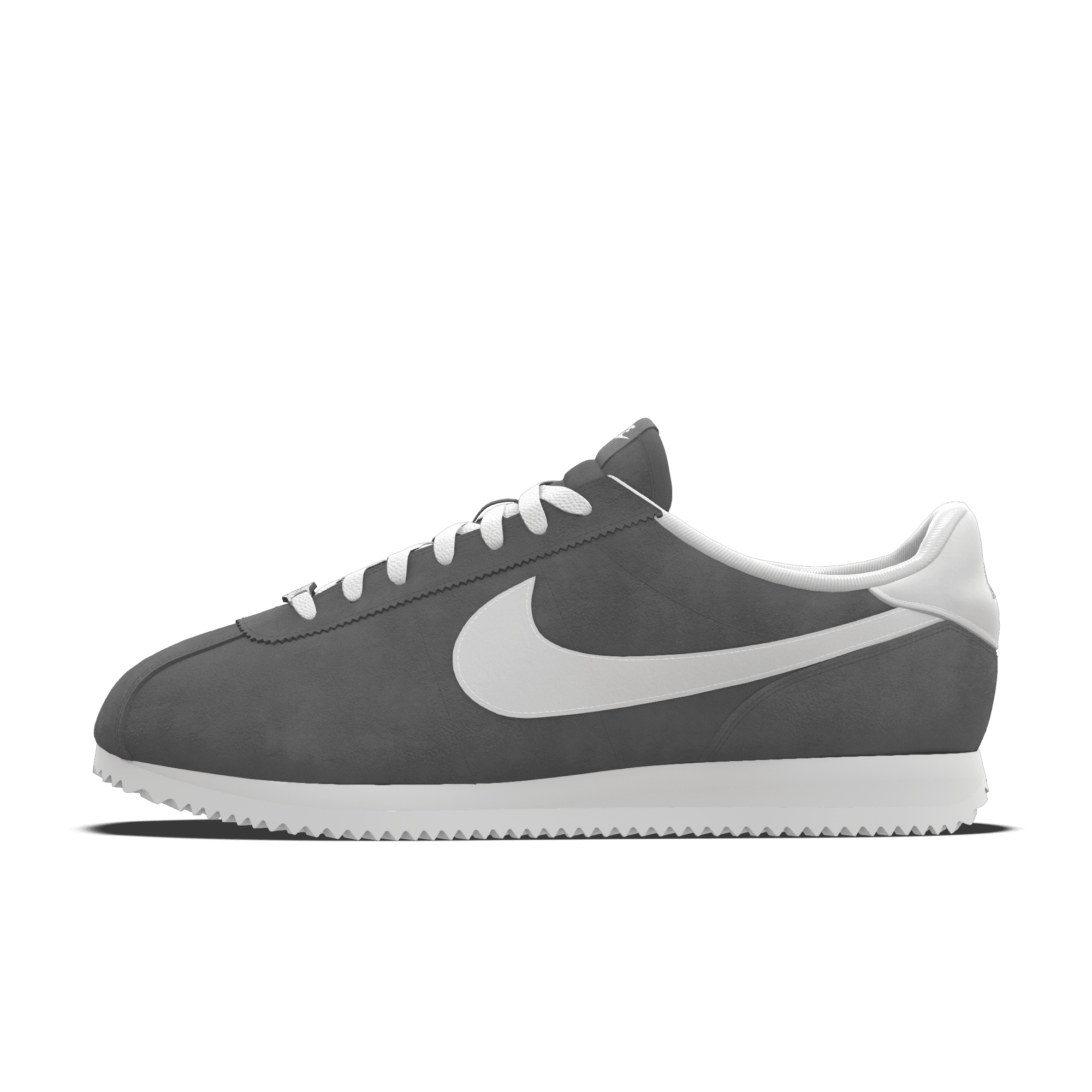Męskie personalizowane buty Nike Cortez By You - Szary