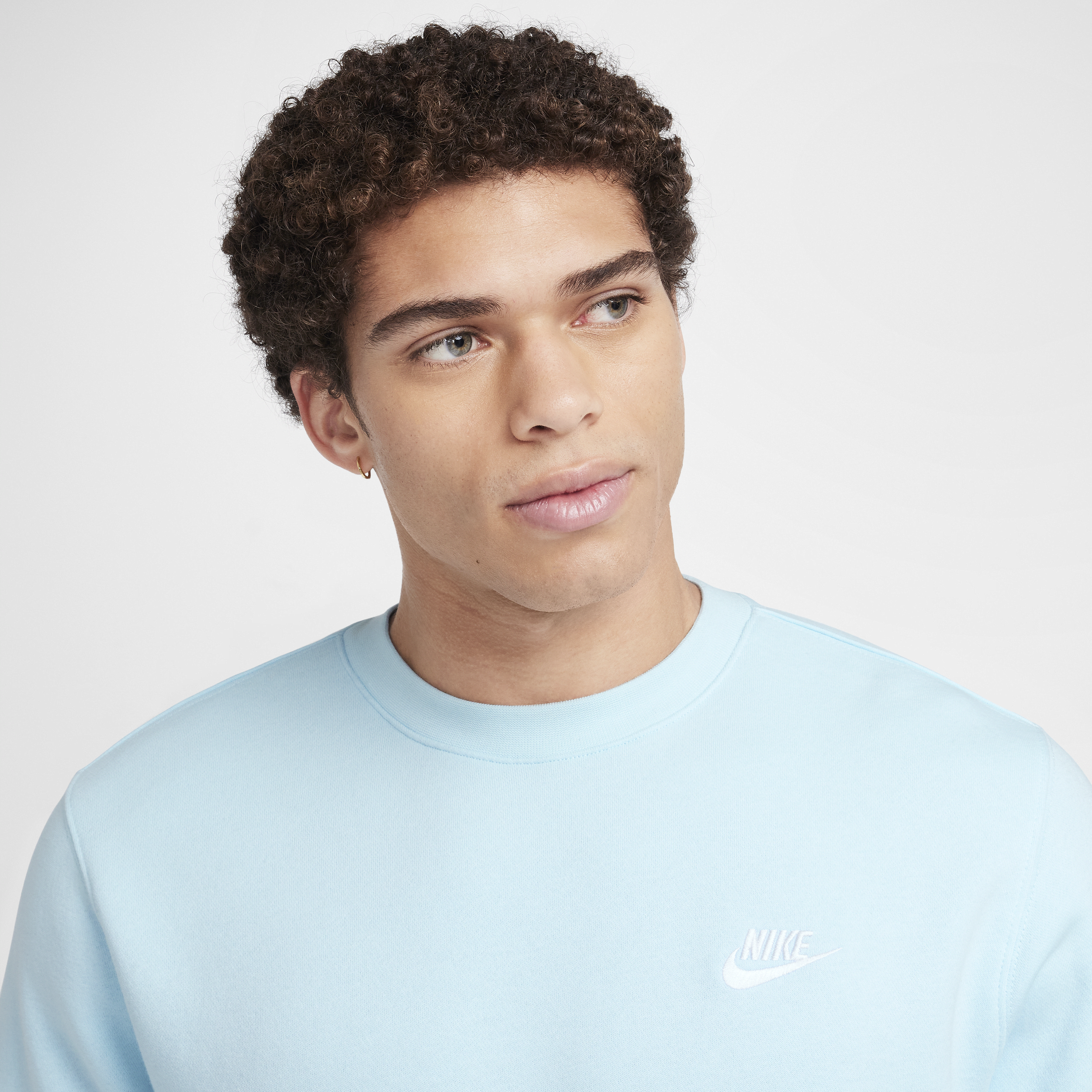 Haut Nike Sportswear Club Fleece pour Homme - Bleu