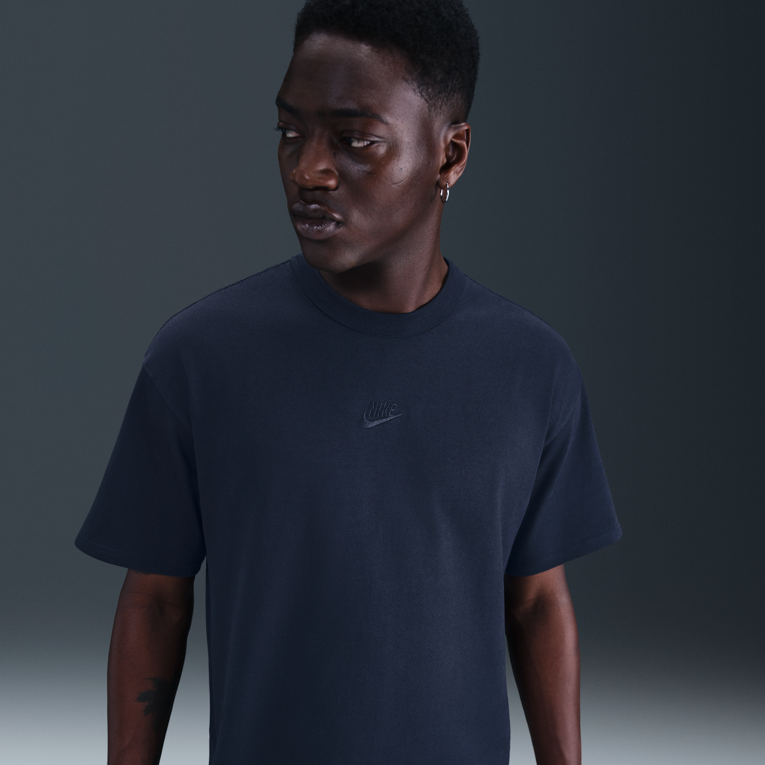 Thumbnail - Nike Sportswear Premium Essentials Herren-T-Shirt - Blau