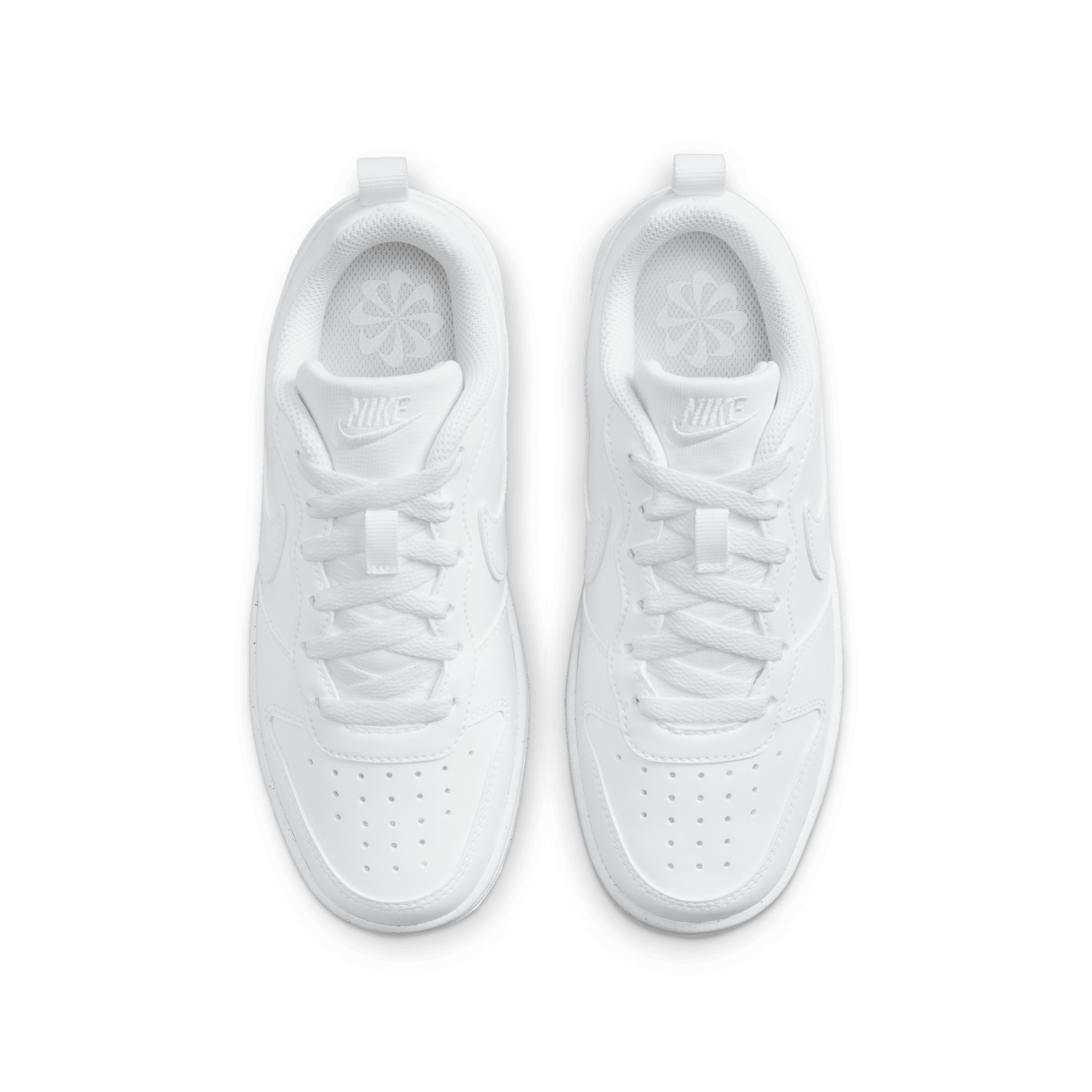 Chaussure Nike Court Borough Low Recraft pour ado - Blanc