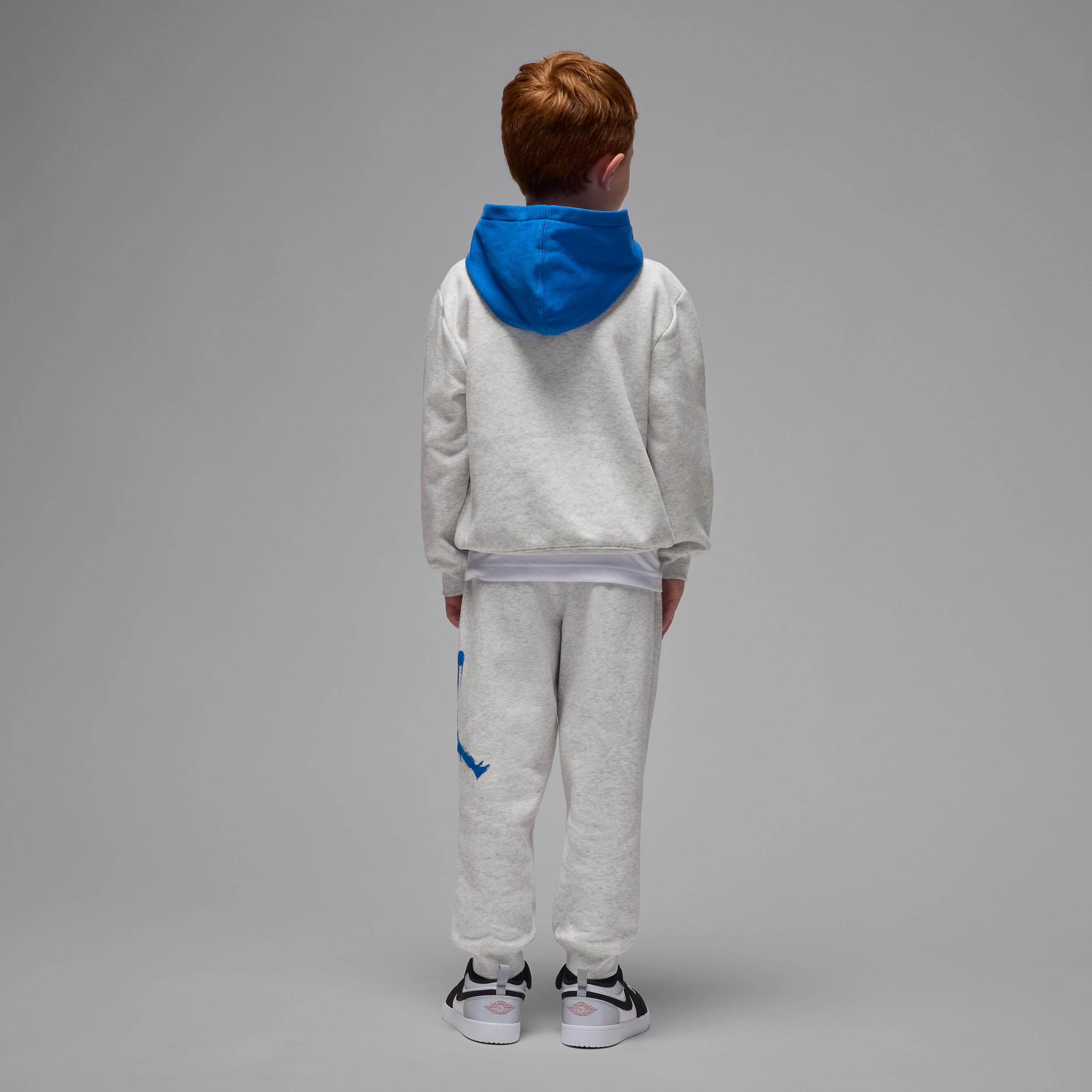 Thumbnail - Jordan MVP zweiteiliges Jumpman-Fleece-Hoodie-Set (jüngere Kinder) - Braun