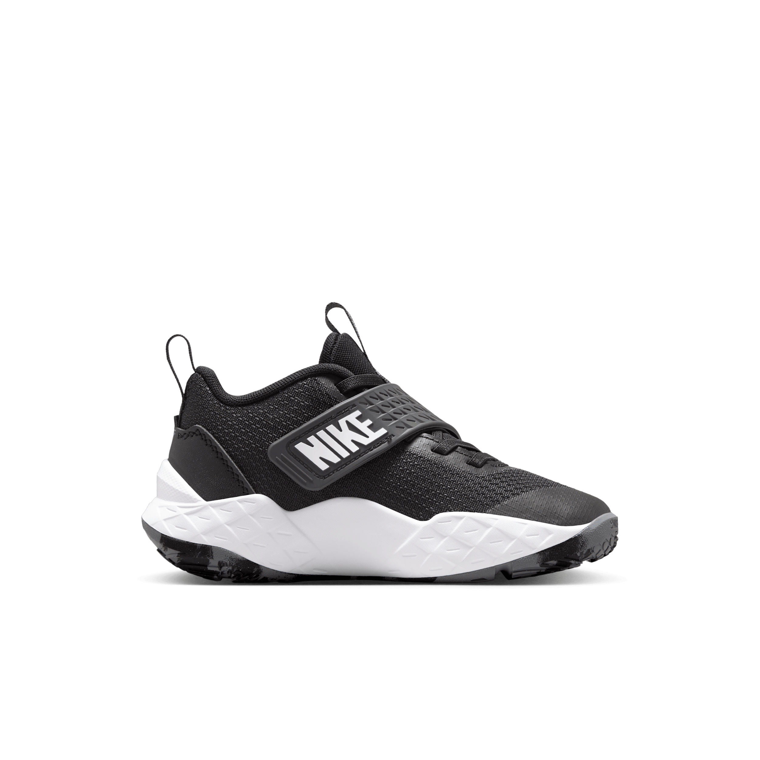Thumbnail - Nike Team Hustle D 12 Schuh (jüngere Kinder) - Schwarz