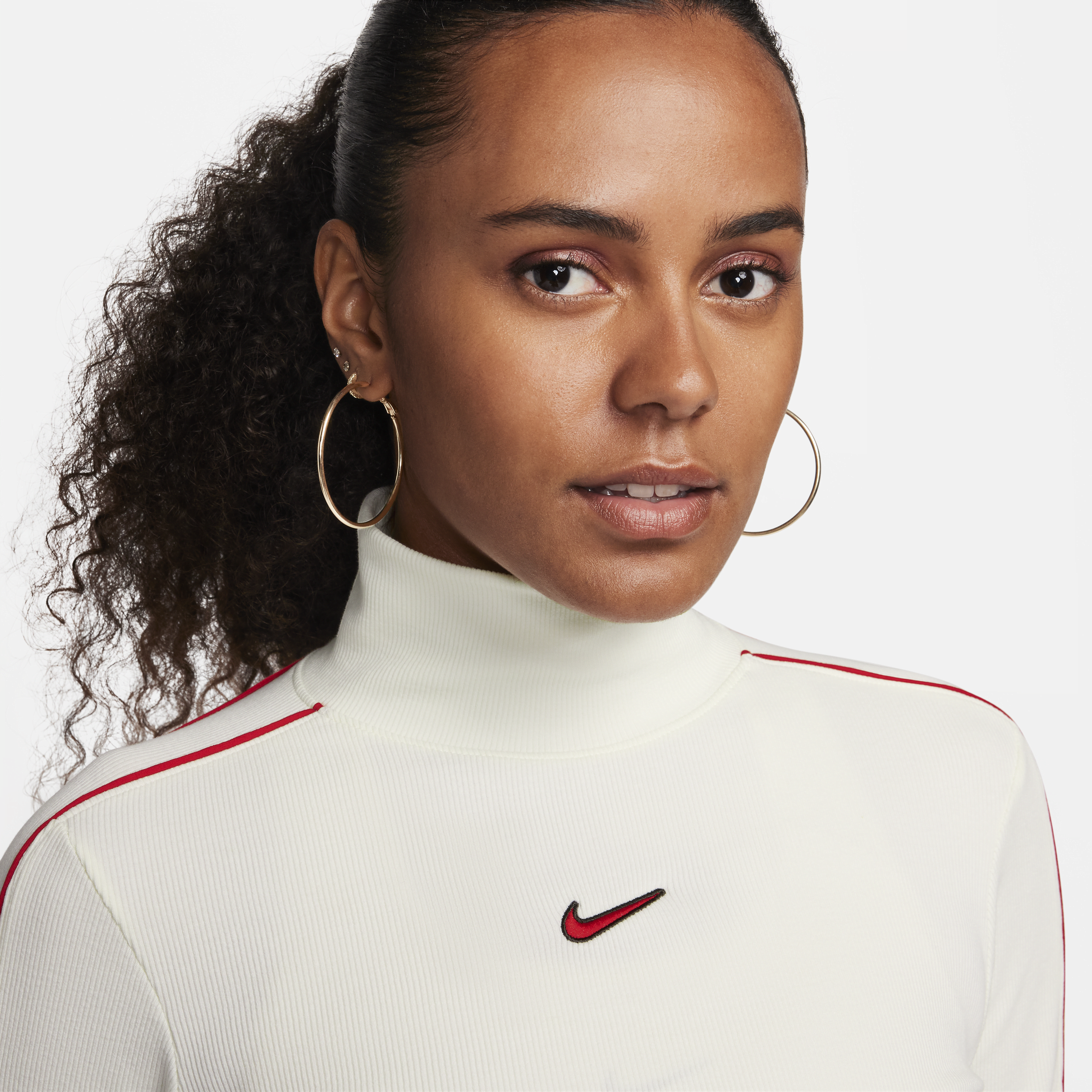 Nike Sportswear Damestop met lange mouwen Wit