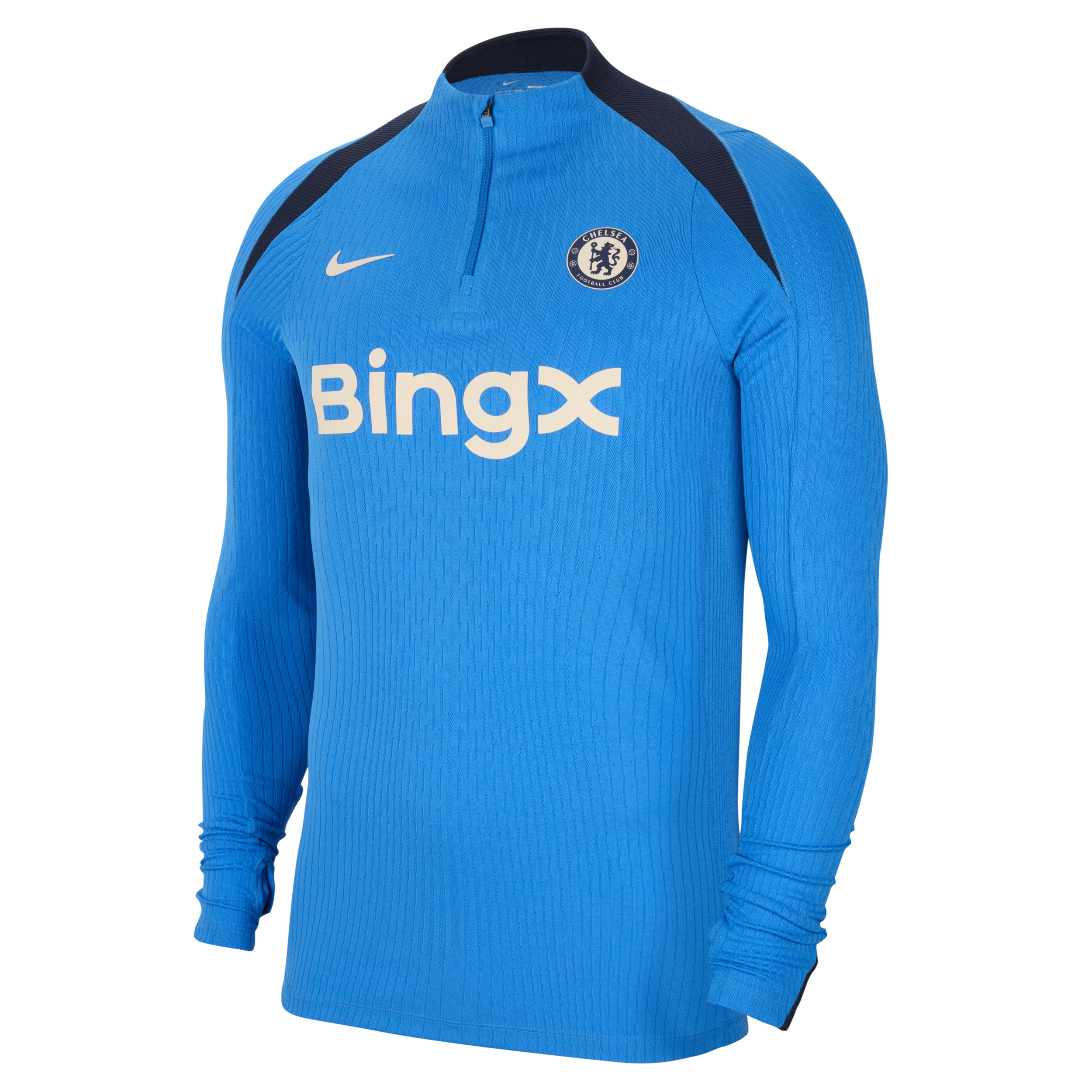 Nike Chelsea FC Strike Elite  Dri-FIT ADV knit voetbaltrainingstop voor heren - Blauw