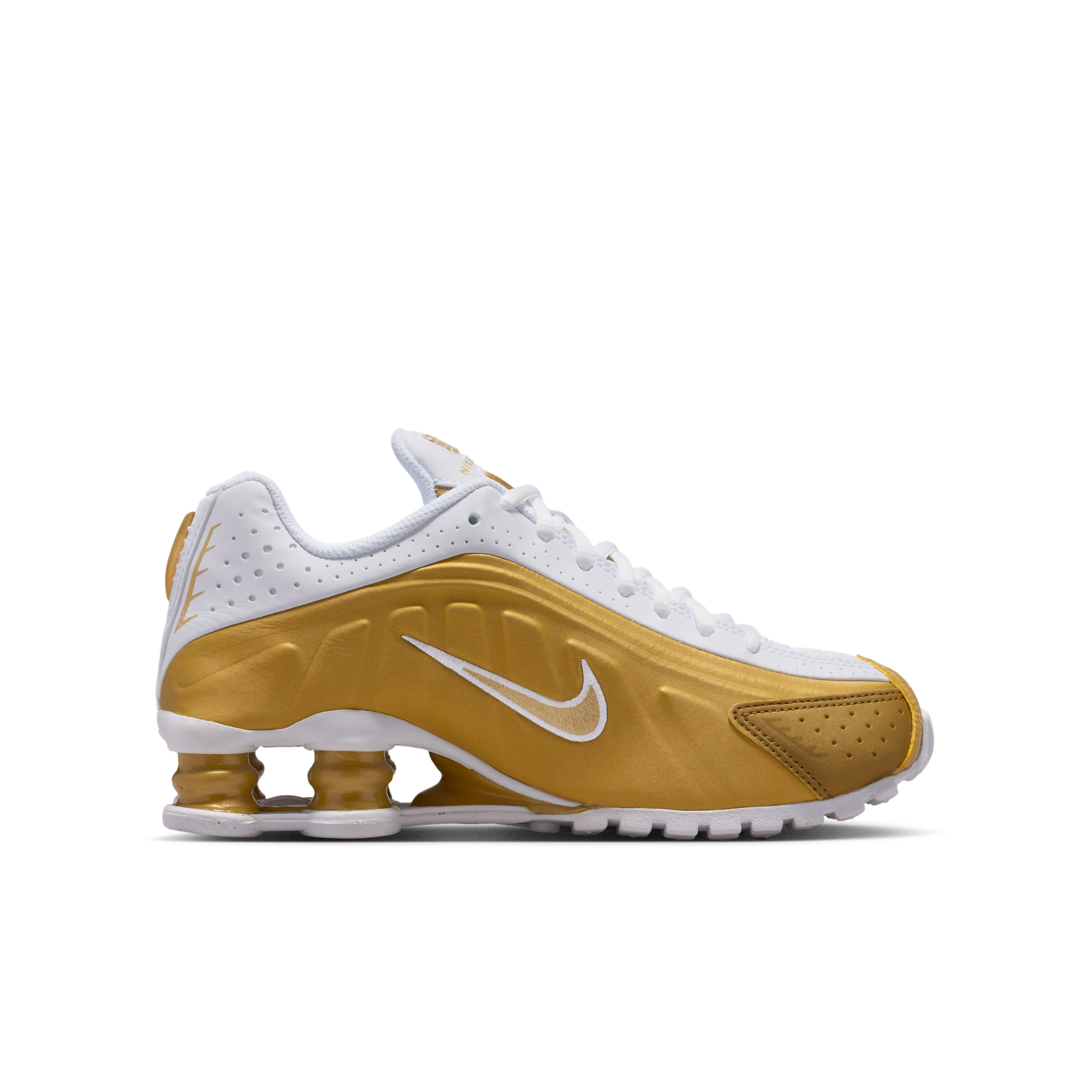 Thumbnail - Nike Shox R4 Schuh (ältere Kinder) - Braun