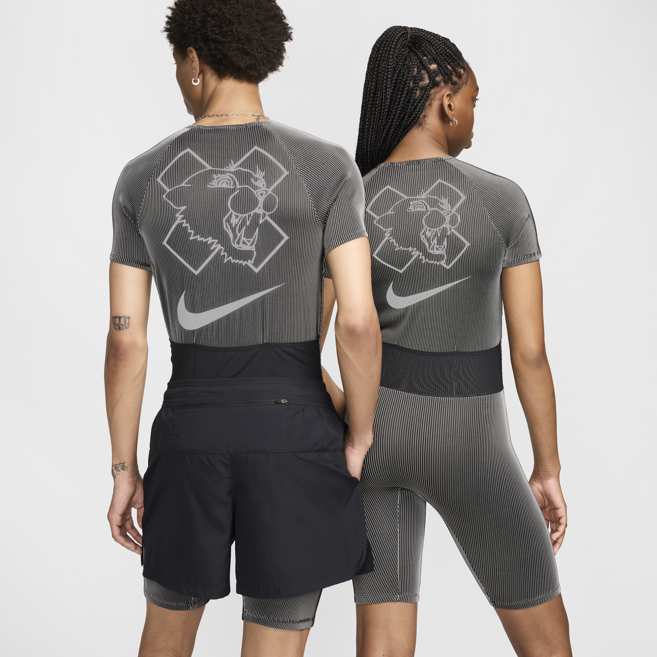 Nike x Patta Running Team wedstrijdtenue Zwart