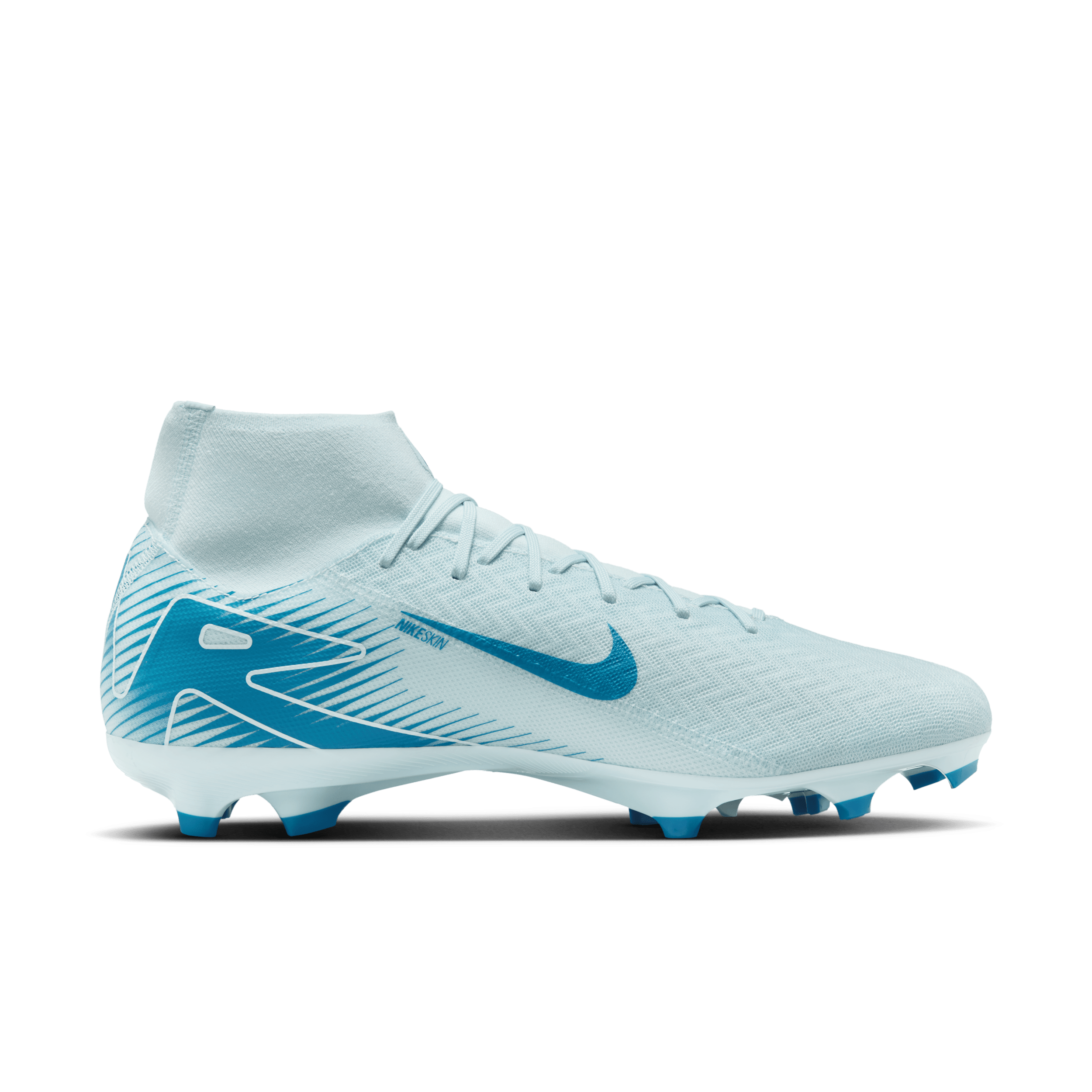 Chaussure de foot montante à crampons multi-surfaces Nike Mercurial Superfly 10 Academy - Bleu