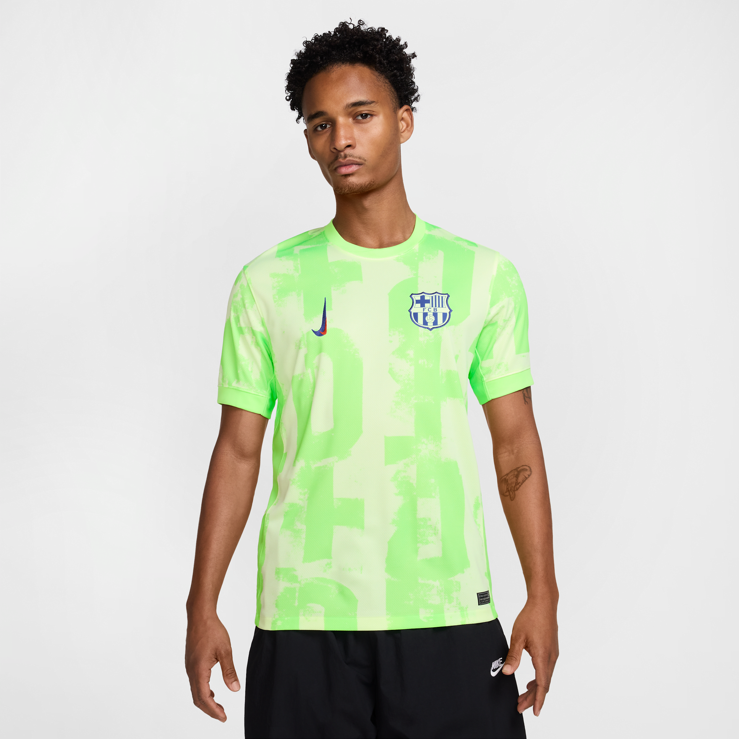 FC Barcelona 2024/25 Stadium Third Nike Dri-FIT Replica-fodboldtrøje til mænd - gul