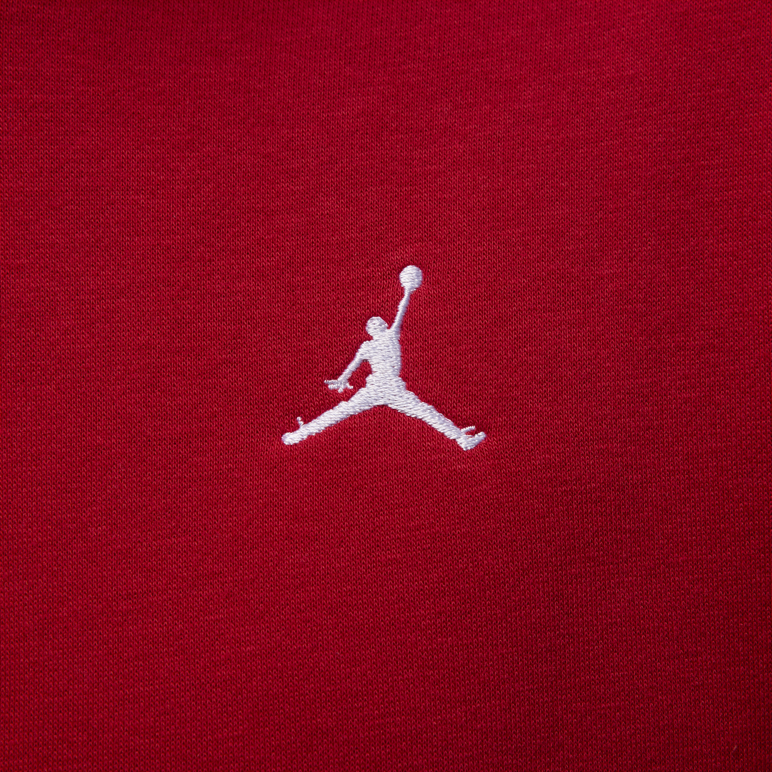 Sweat à capuche en tissu Fleece Jordan Brooklyn pour homme - Rouge