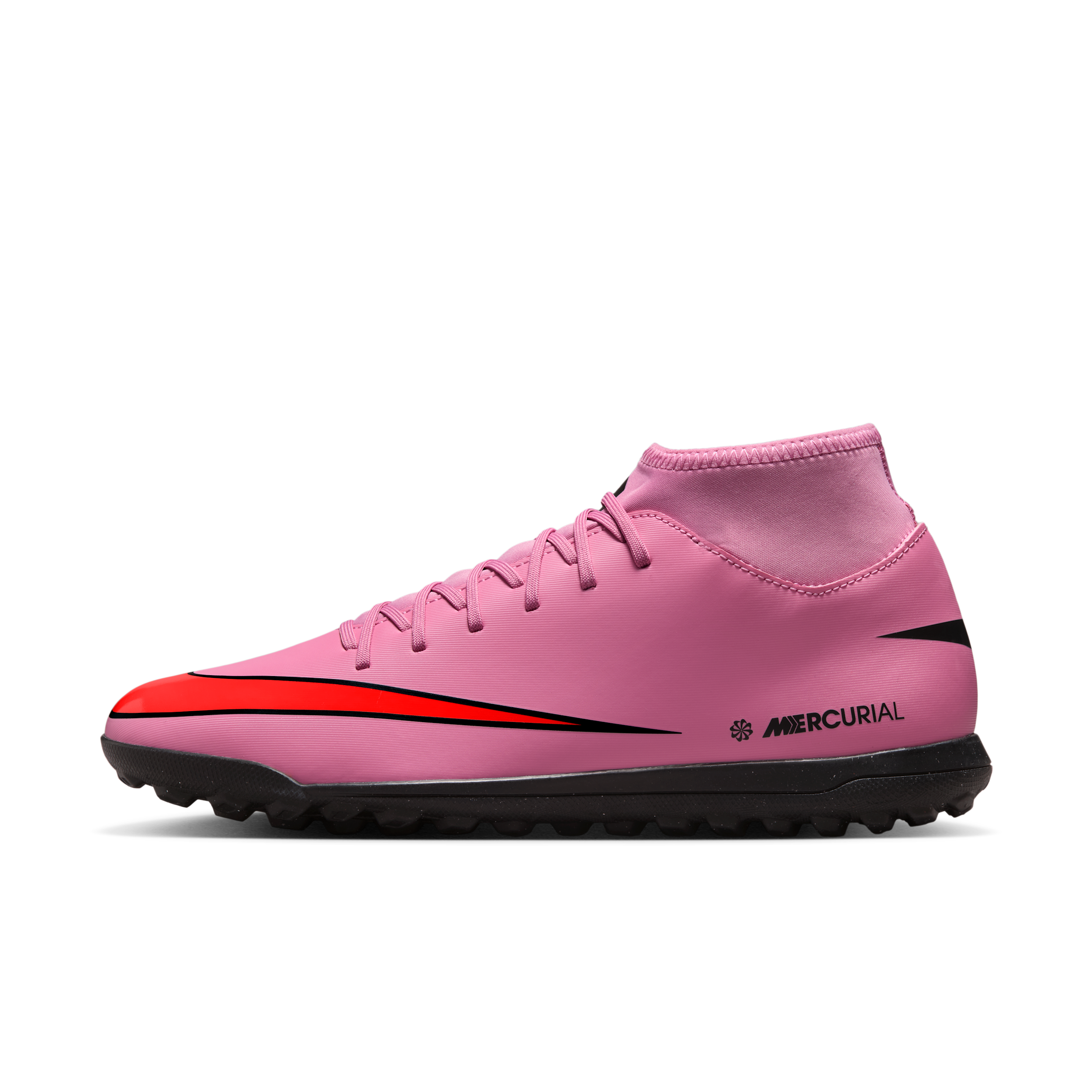 Thumbnail - Nike Mercurial Superfly 10 Club TF High-Top-Fußballschuhe - Pink