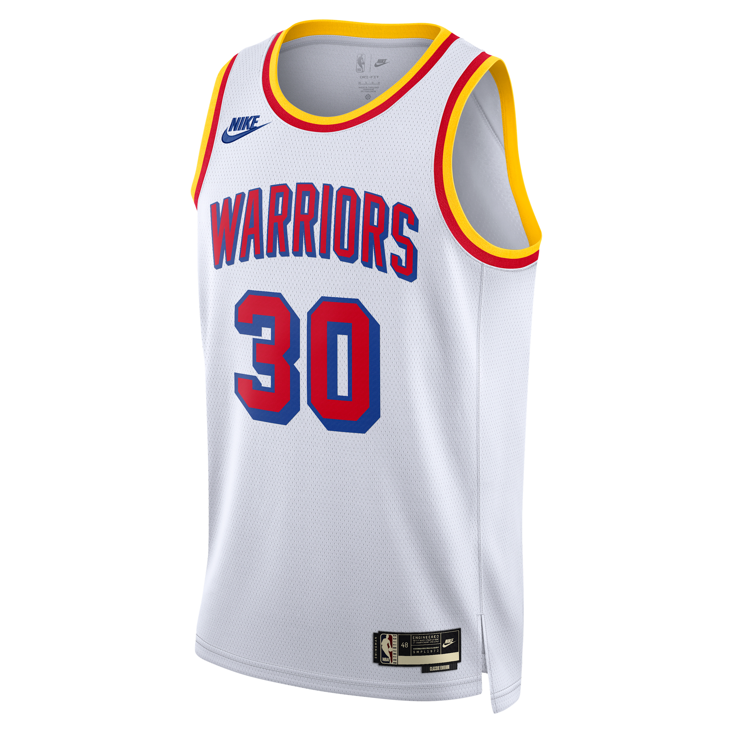 Maillot Nike Dri-FIT NBA Swingman Stephen Curry Golden State Warriors 2024/25 Hardwood Classics pour