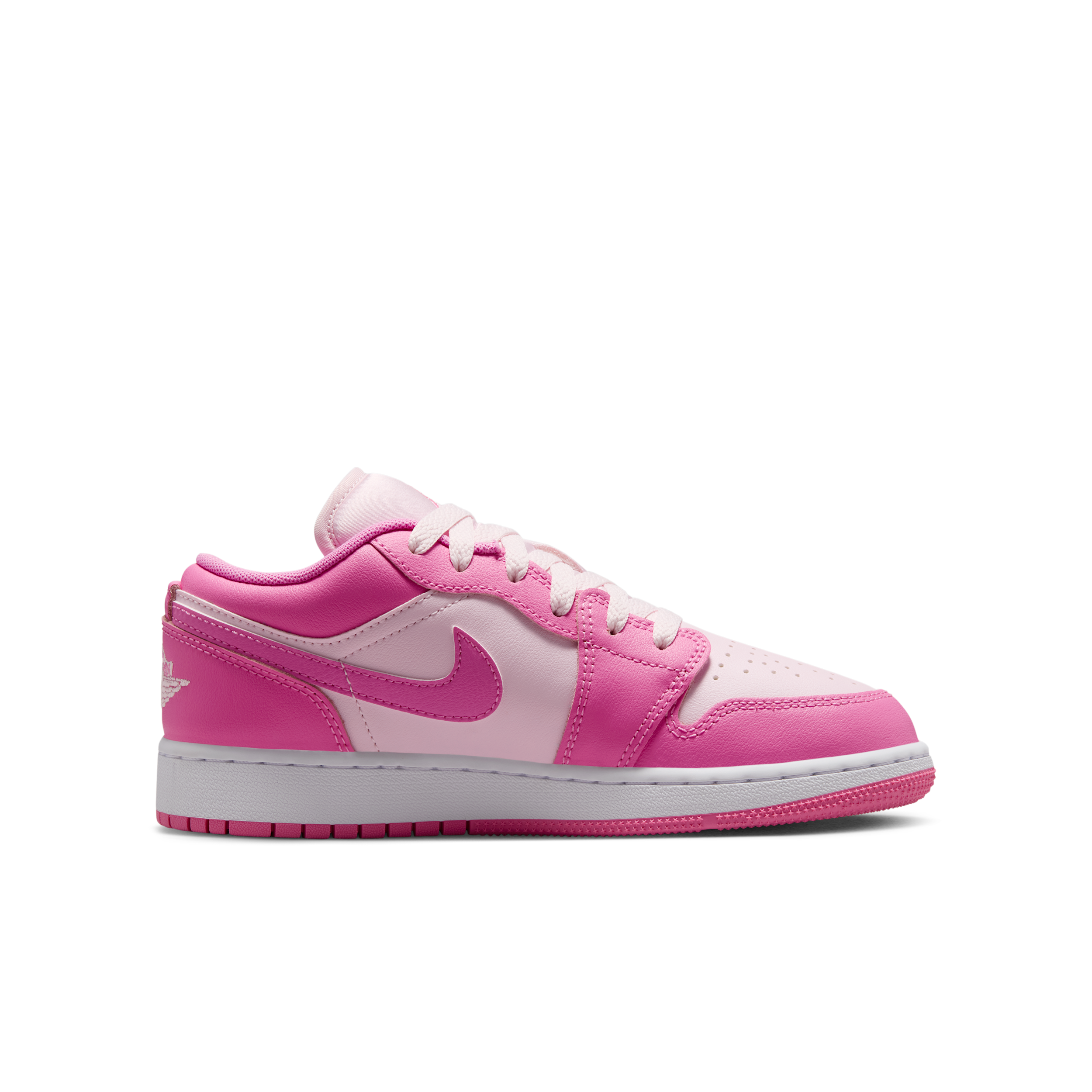 Air Jordan 1 Low-sko til større børn - rød - 553560-609