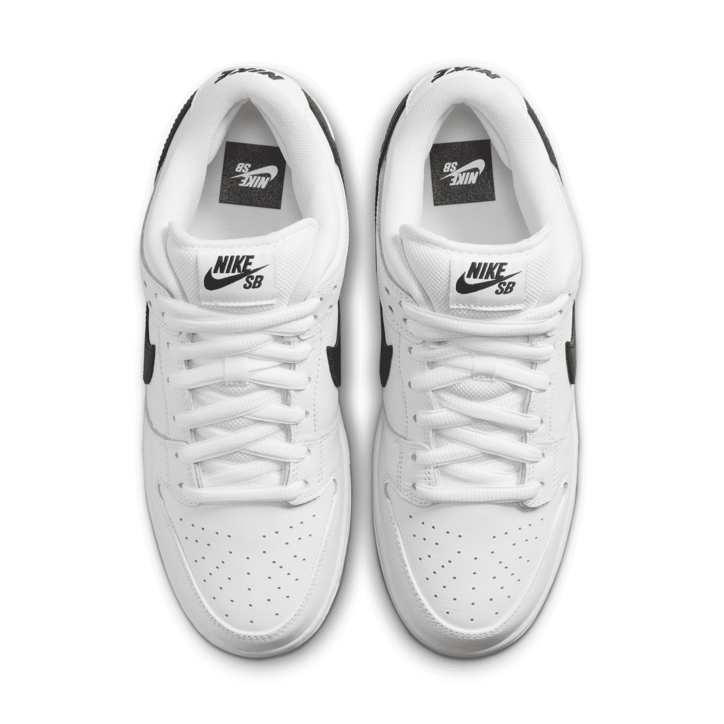 Chaussures de skateboard Nike SB Dunk Low Pro - Blanc