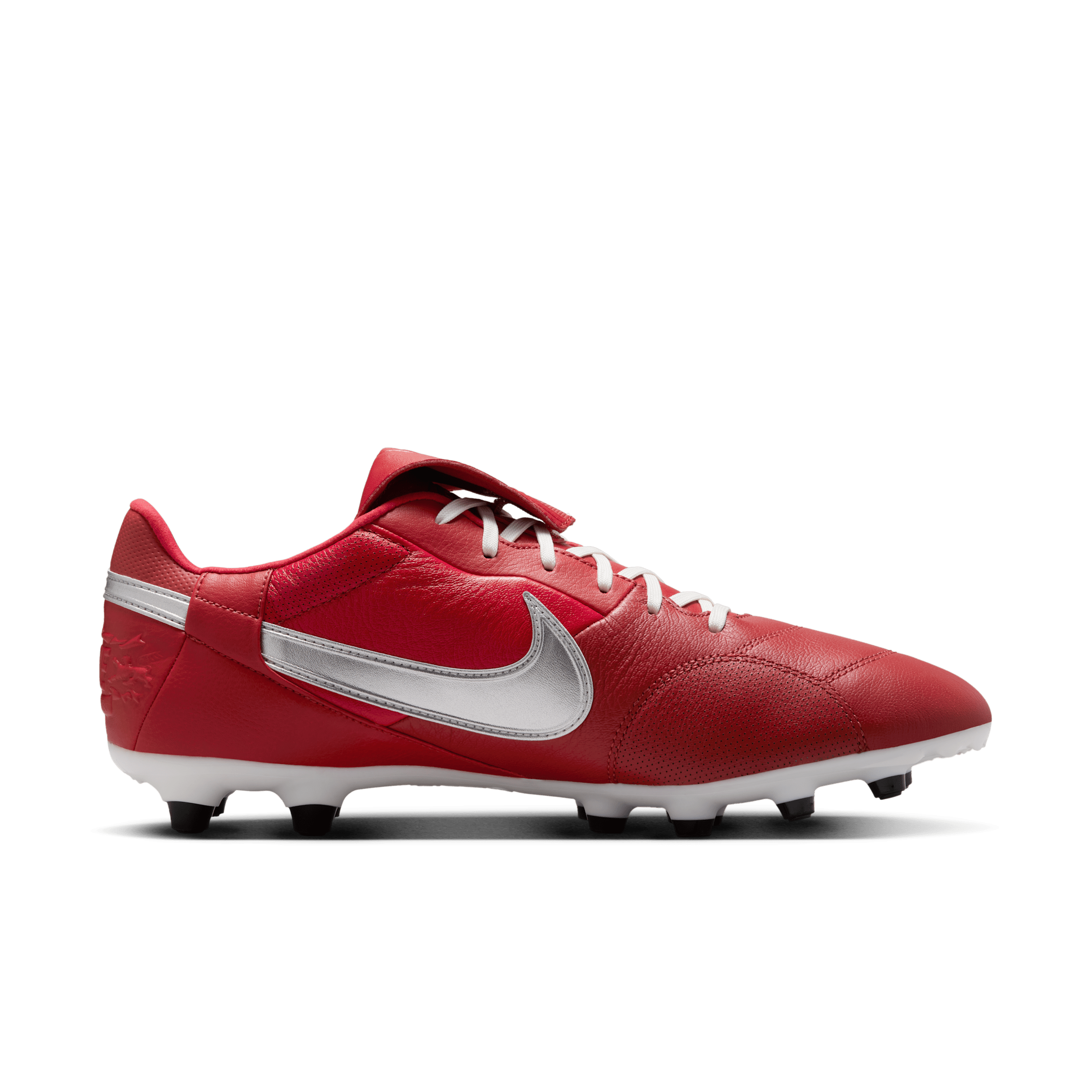 Chaussure de foot à crampons basse FG Nike Premier 3 - Rouge - HM0265-601