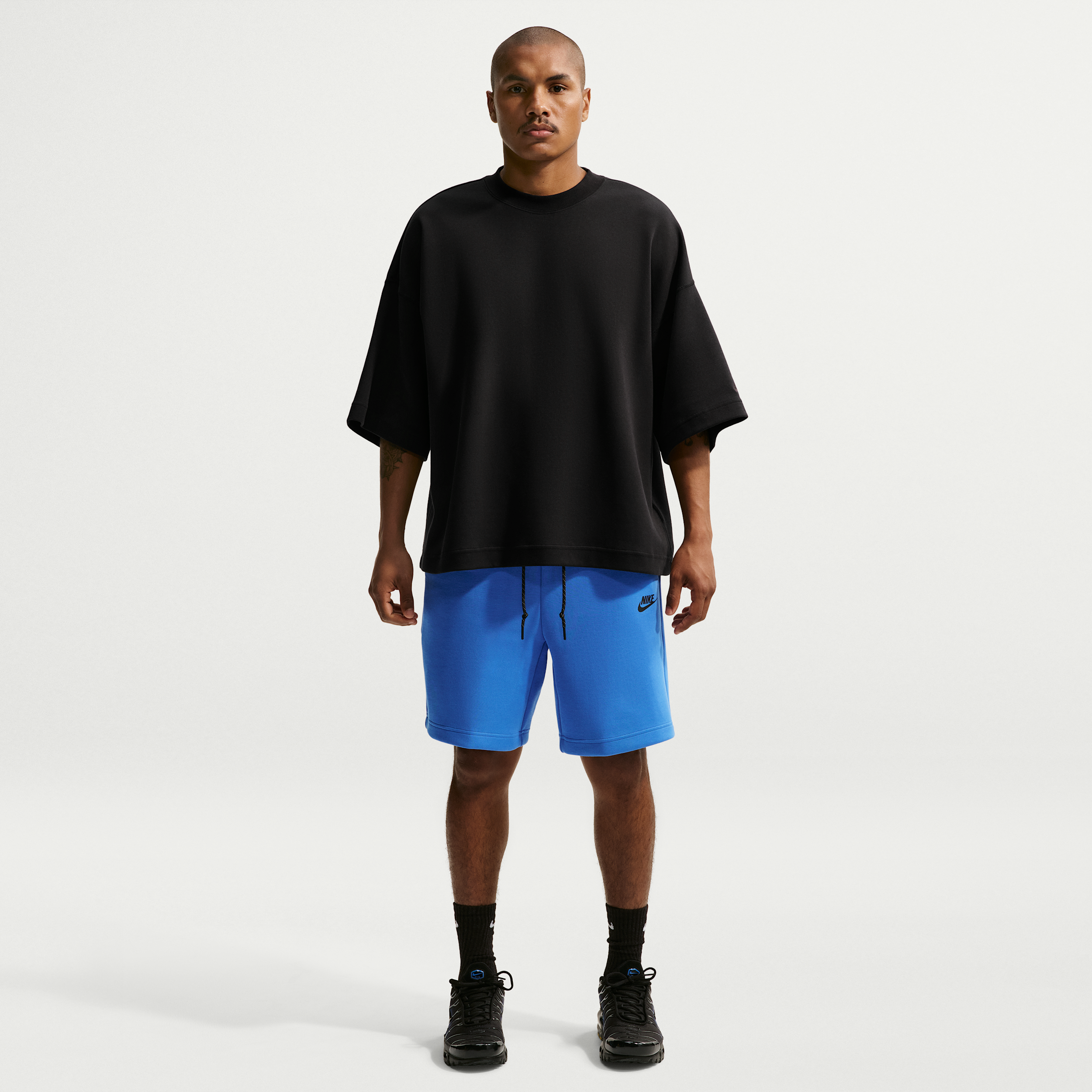 Thumbnail - Nike Tech Fleece-Shorts (Herren) - Blau