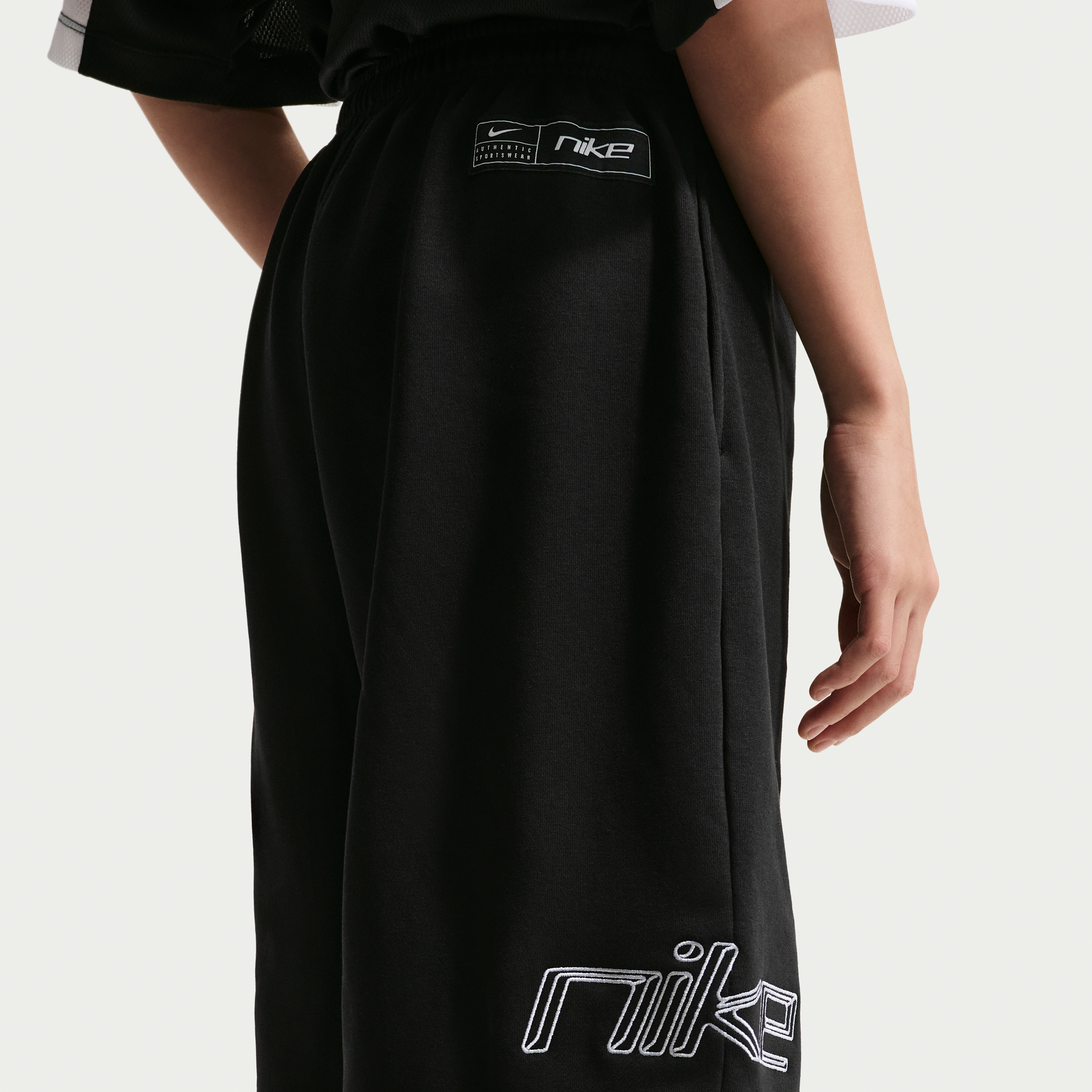 Thumbnail - Nike French-Terry-Shorts (Mädchen) - Schwarz