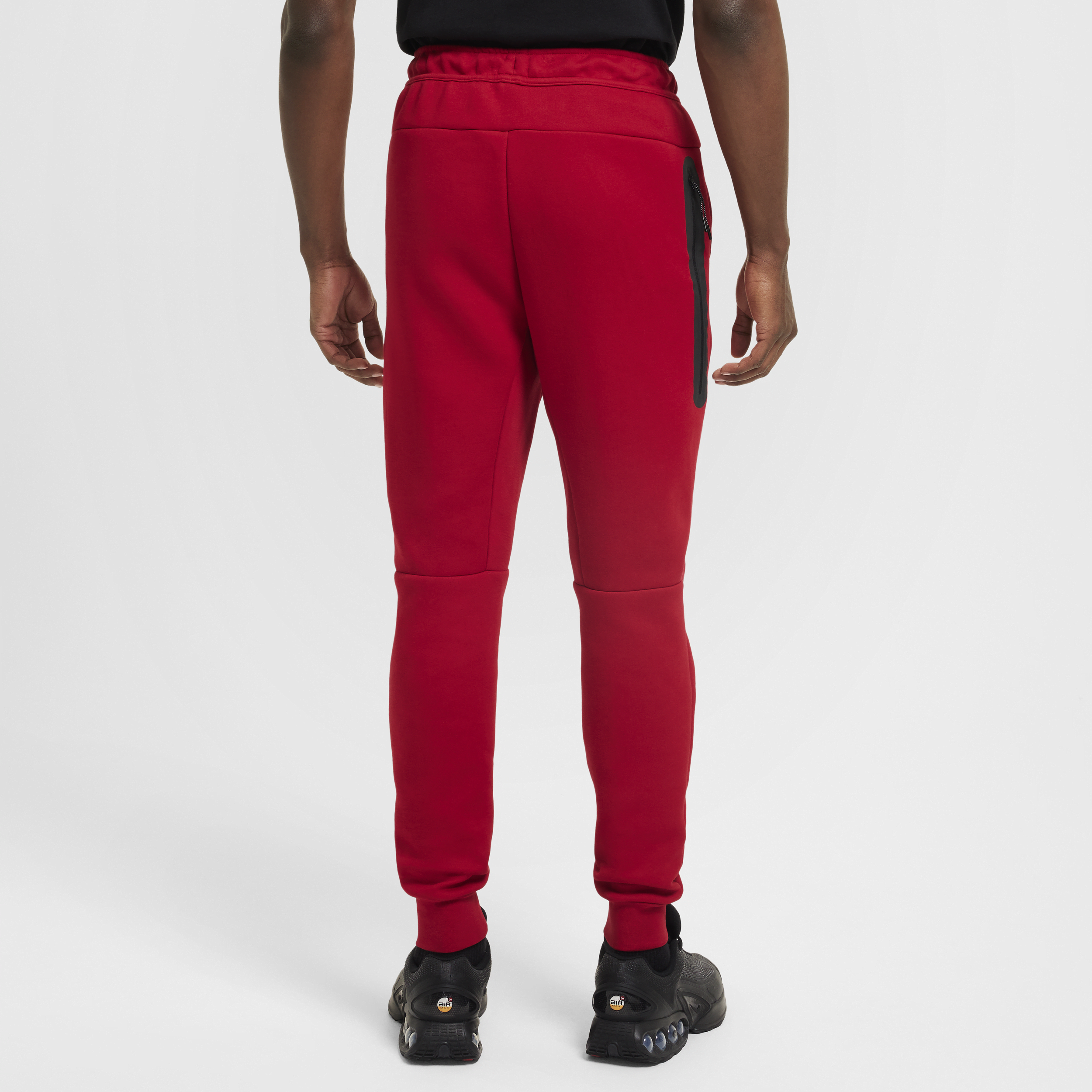 Pantalon de jogging en tissu Fleece Nike Tech pour homme - Rouge