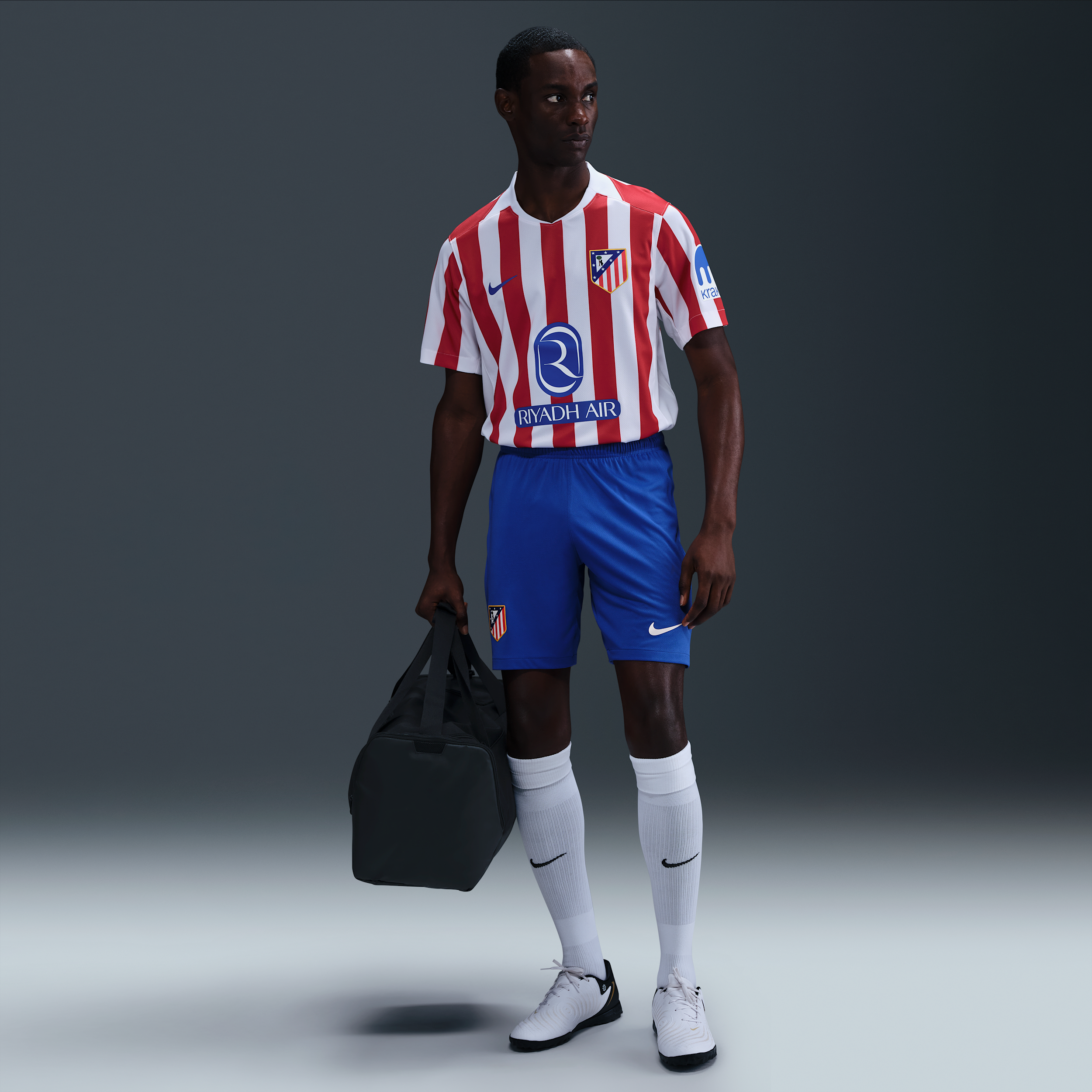 Nike Atlético Madrid 2025 26 Stadium Thuis Dri-FIT replicavoetbalshorts voor heren Blauw