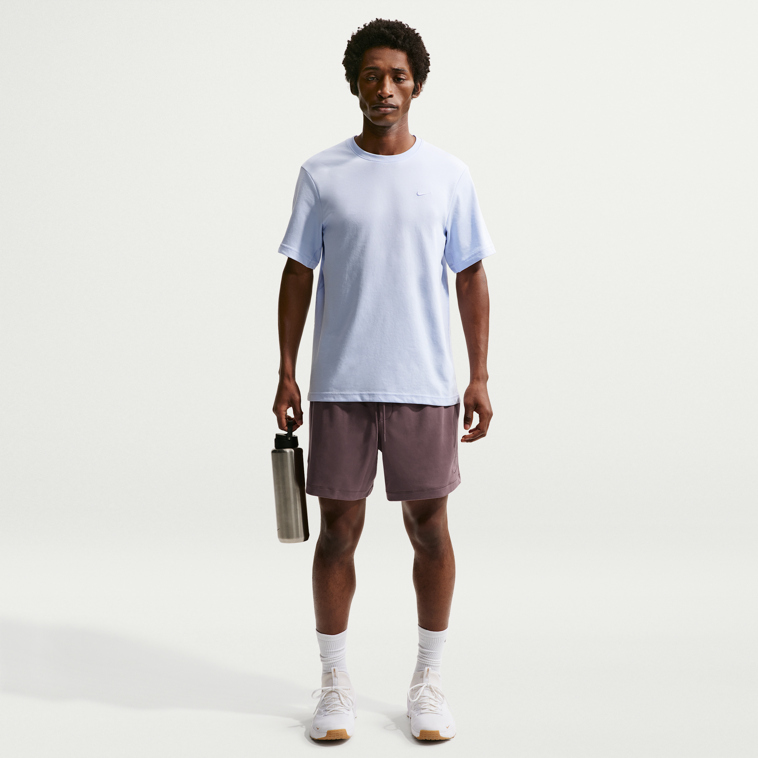 Shorts ad alte prestazioni Dri-FIT 18 cm Nike Primary NanoKnit – Uomo - Viola