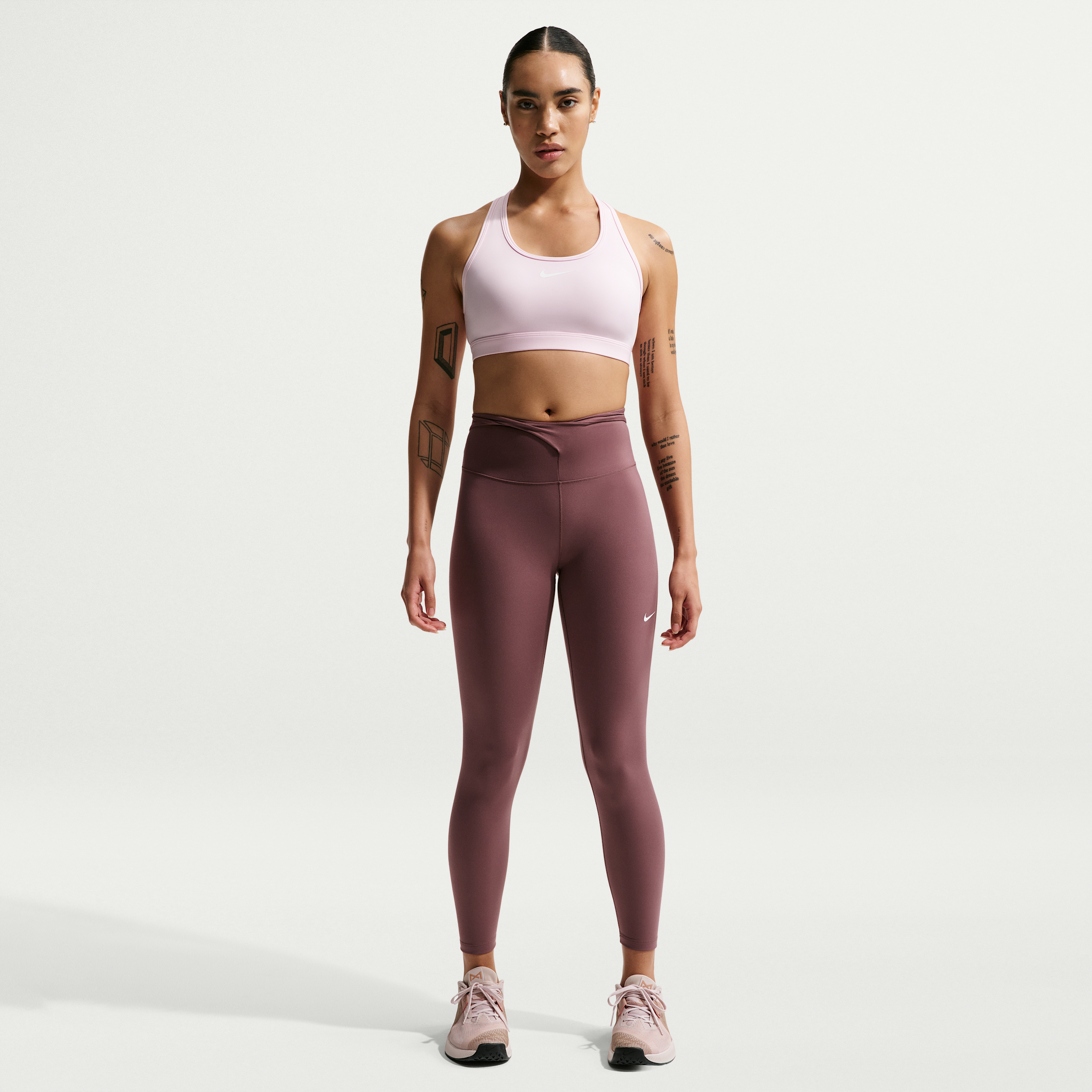 Leggings a 7/8 a vita alta Nike One – Donna - Viola