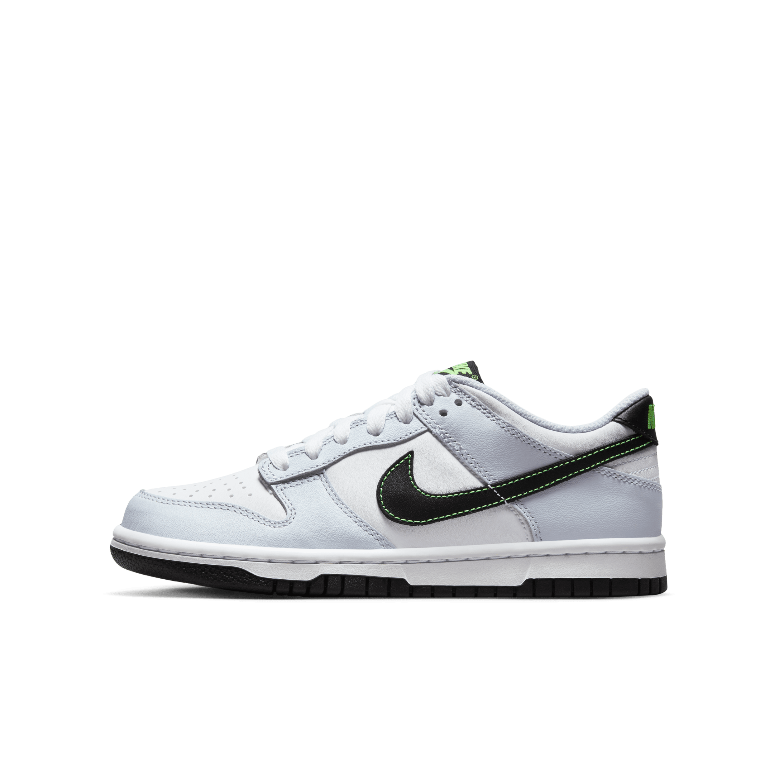 Chaussure Nike Dunk Low pour ado - Blanc