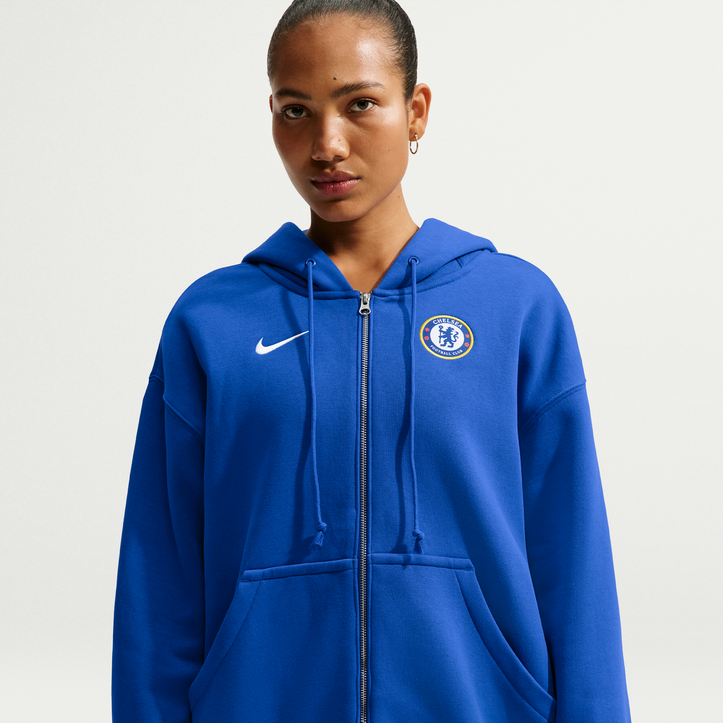 Nike Sweat A Capuche Oversize Nike Football Chelsea Fc Phoenix Fleece Pour
