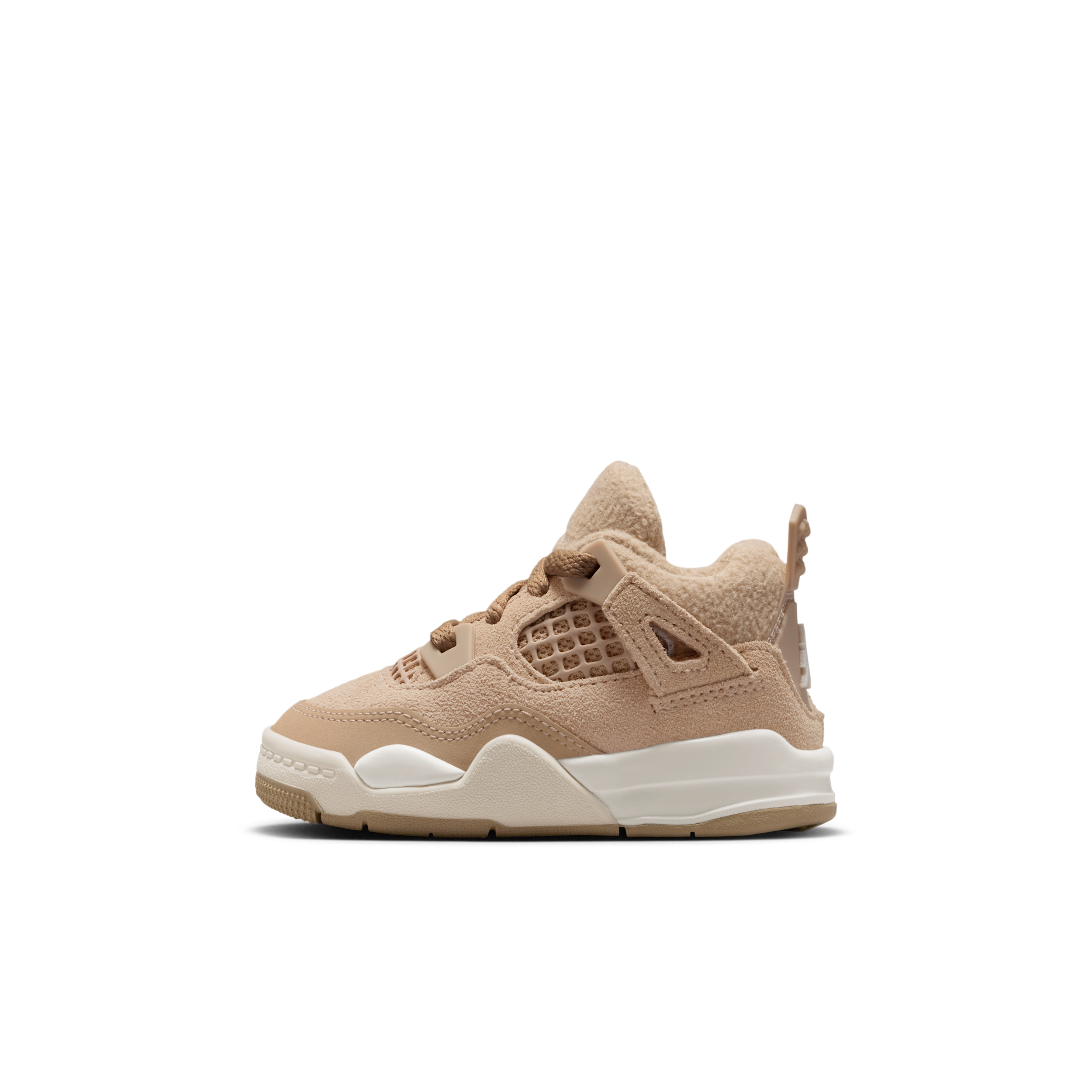Air Jordan 4 Retro TD 'Hemp/Light Orewood Brown' | Tan | Infant Size 9 - HV4384-200