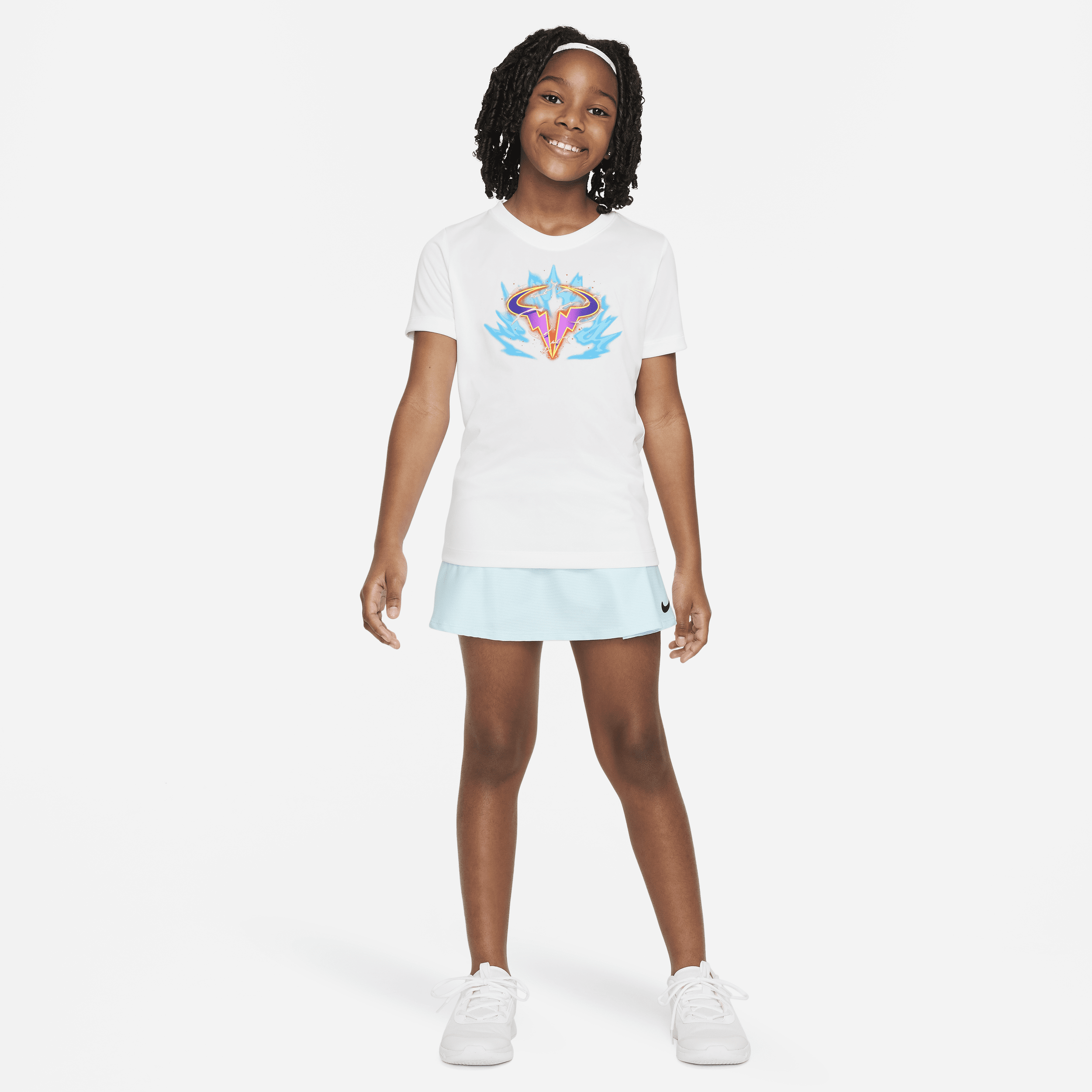Nike Rafa Dri-FIT T-shirt voor kids Wit