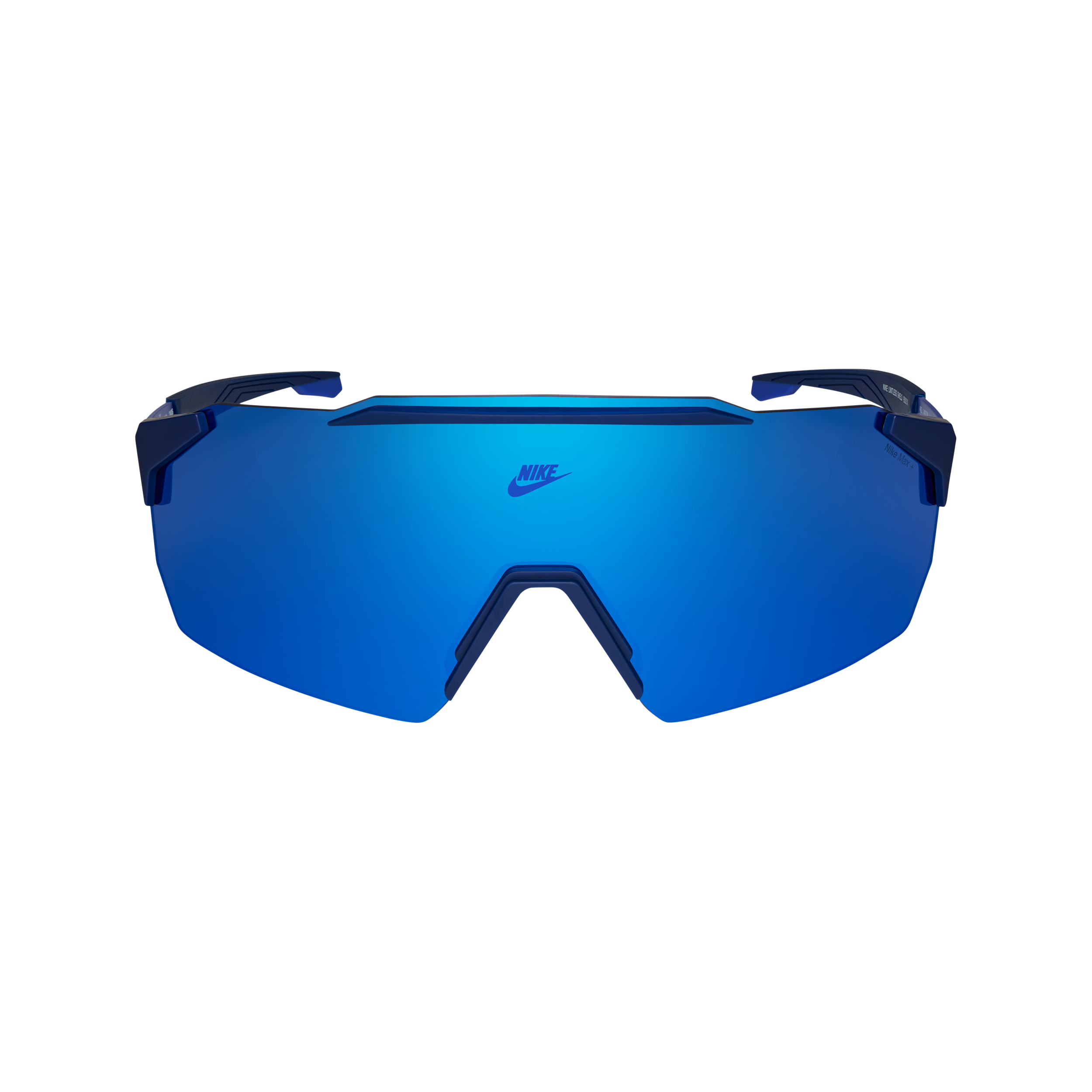 Nike Limitless Shield zonnebril met spiegeleffect Blauw
