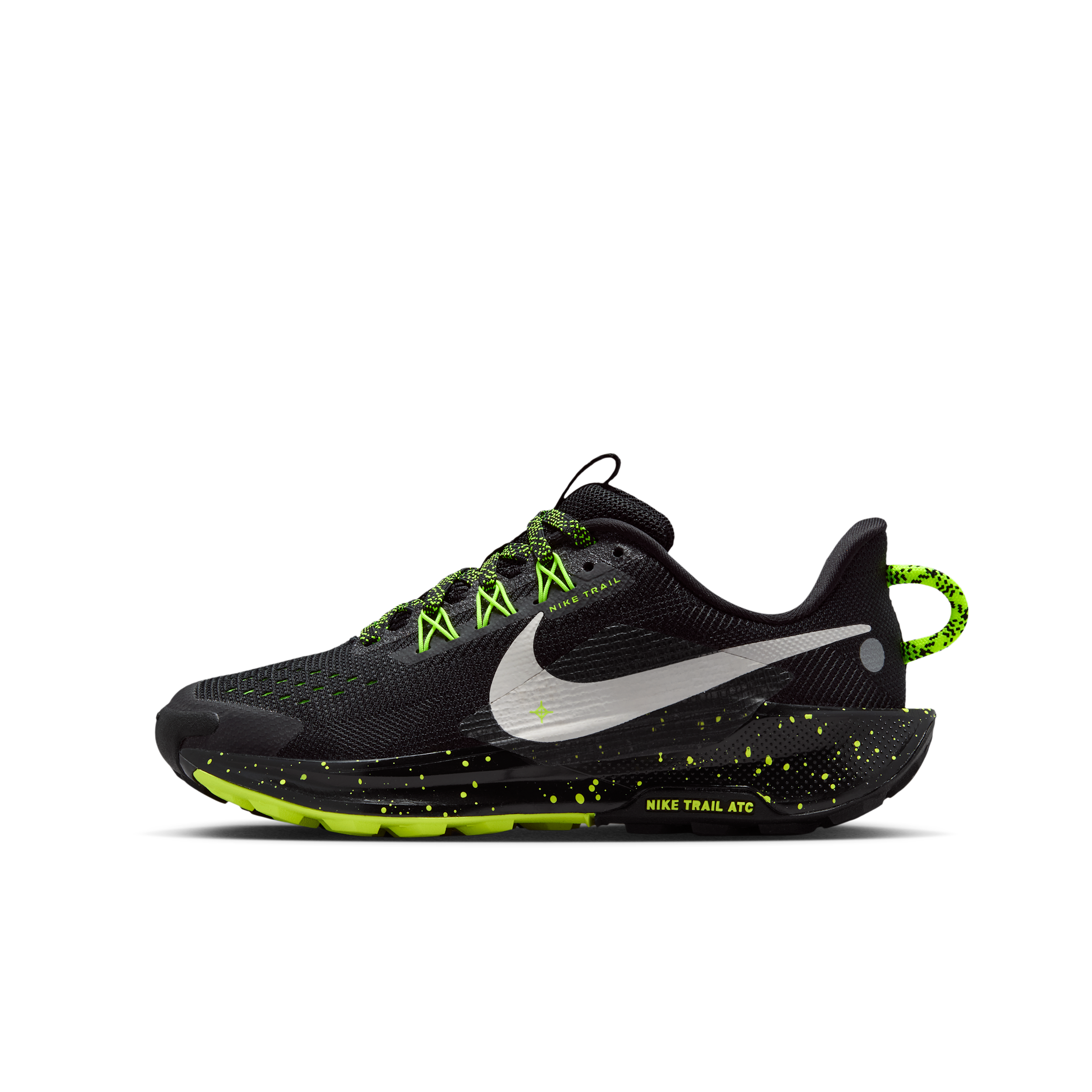Nike Pegasus Trail 5 GS 'Black Volt' | Kid's Size 6.5 - FV5638-006