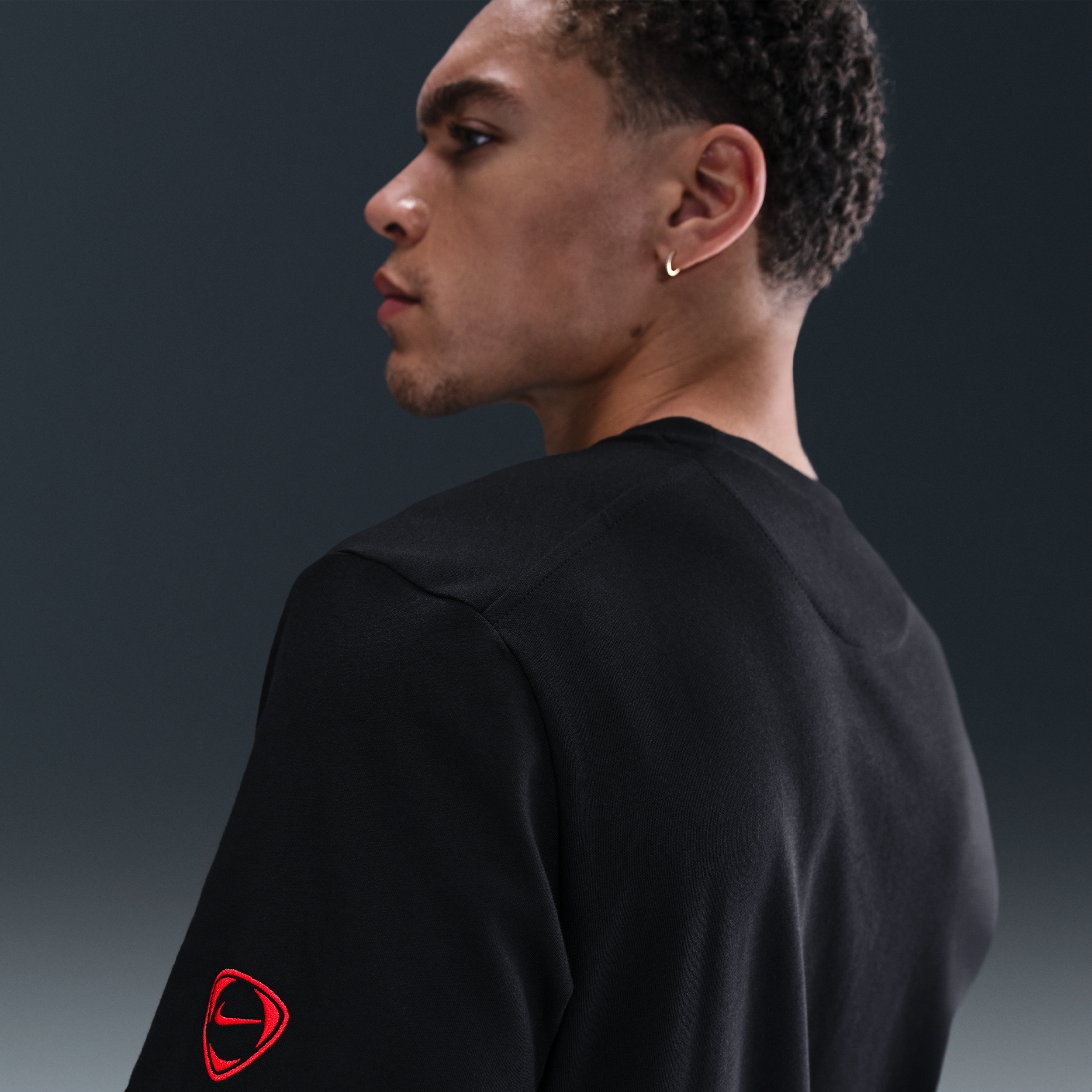 Thumbnail - Paris Saint-Germain Primary Third Nike Dri-FIT Total 90 Fußball-Kurzarmshirt (Herren) - Schwarz