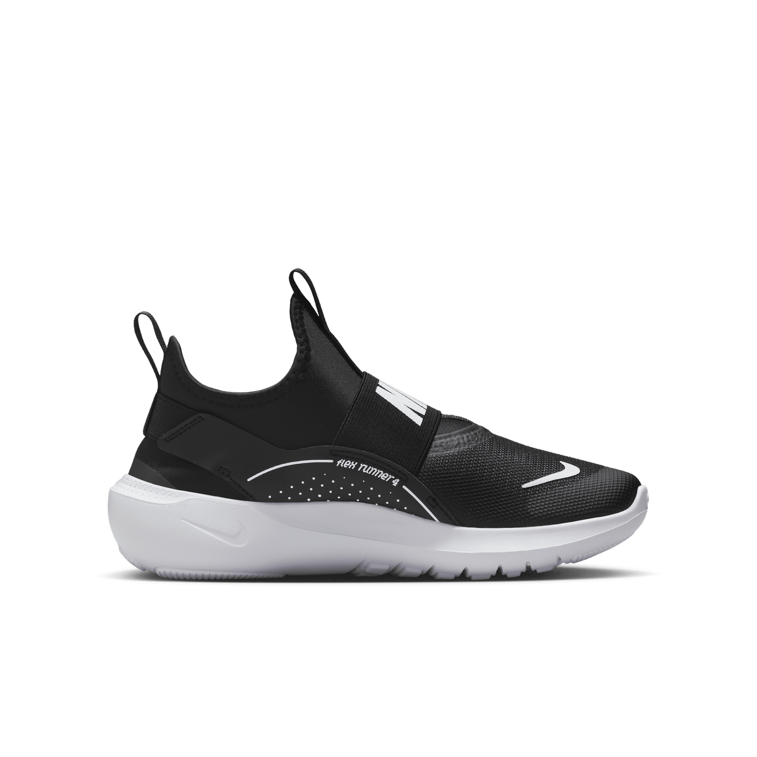 Thumbnail - Nike Flex Runner 4 Laufschuh (ältere Kinder) - Schwarz