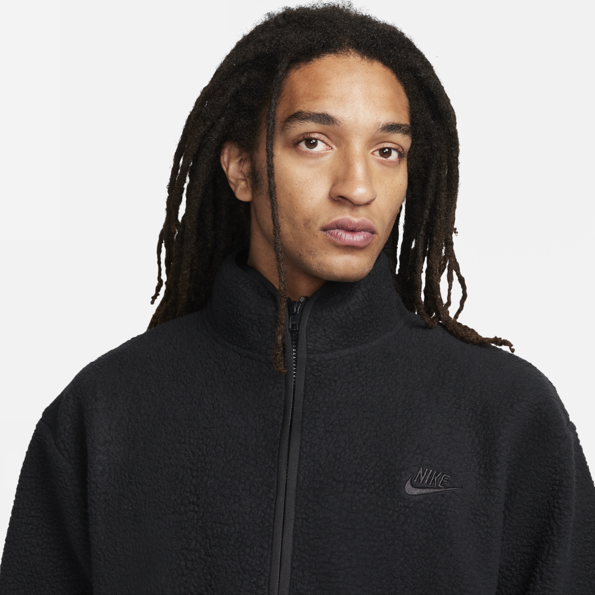 Nike Club Fleece winters jack voor heren Zwart